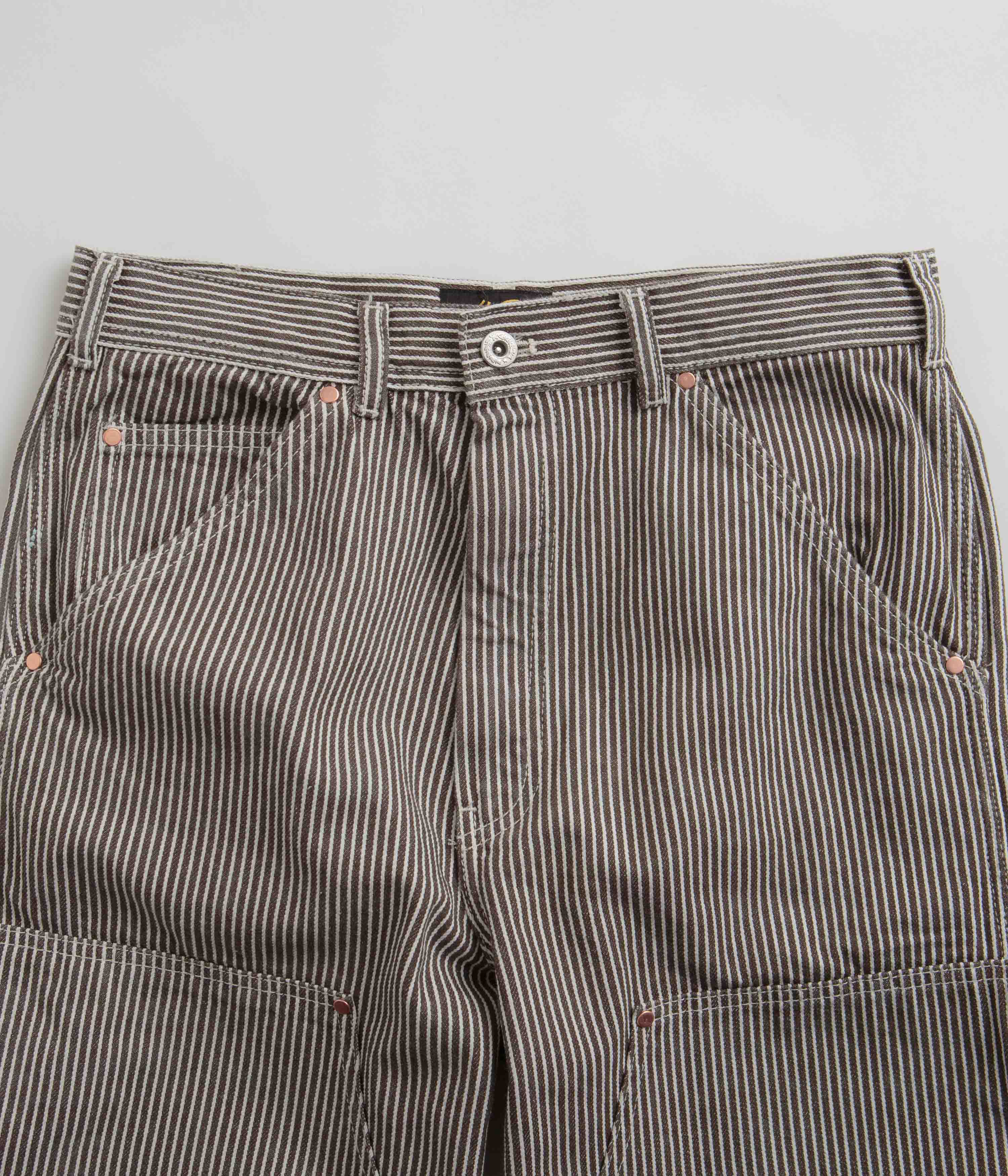 Stan Ray Double Knee Pants - Black Stone Hickory - Image 4
