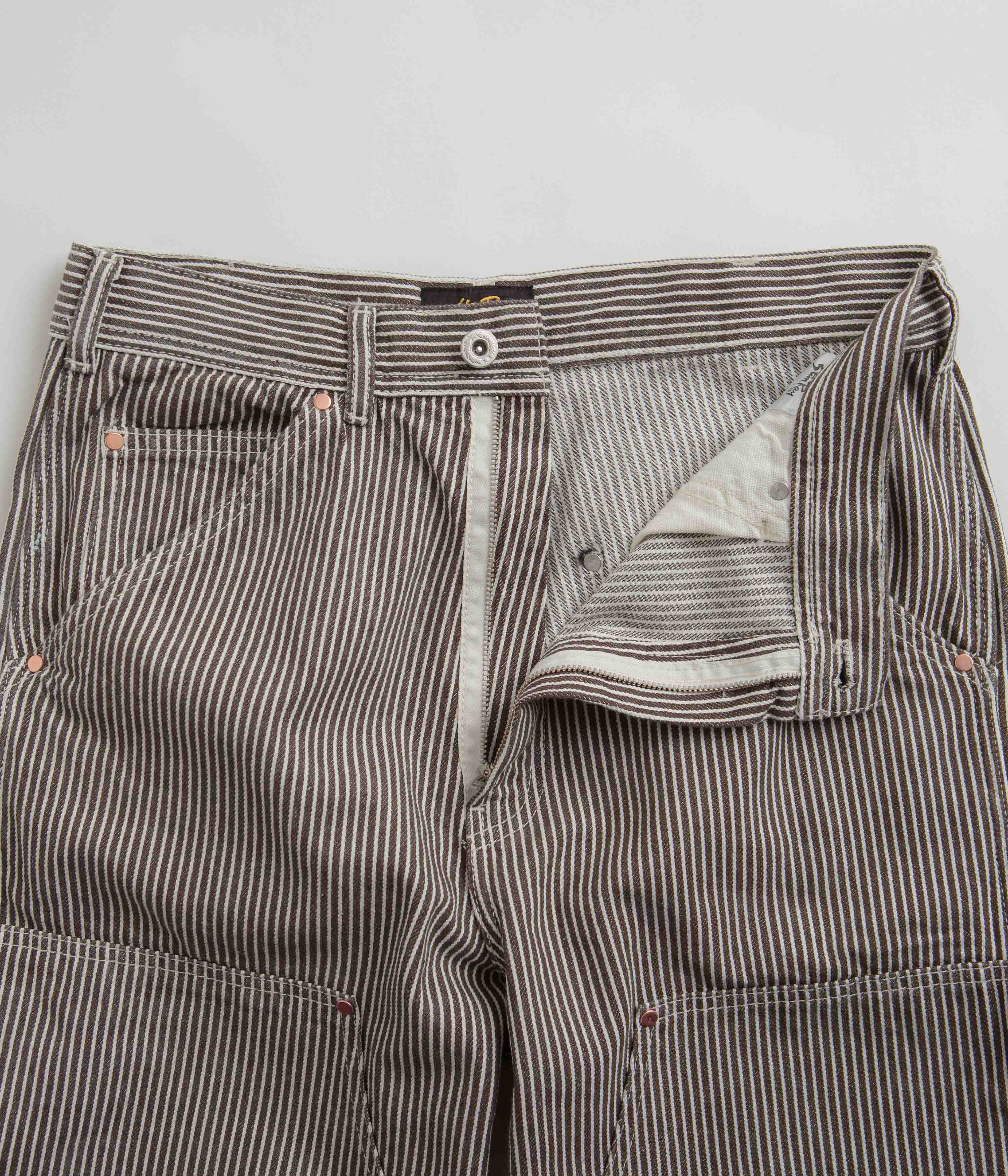 Stan Ray Double Knee Pants - Black Stone Hickory - Image 5