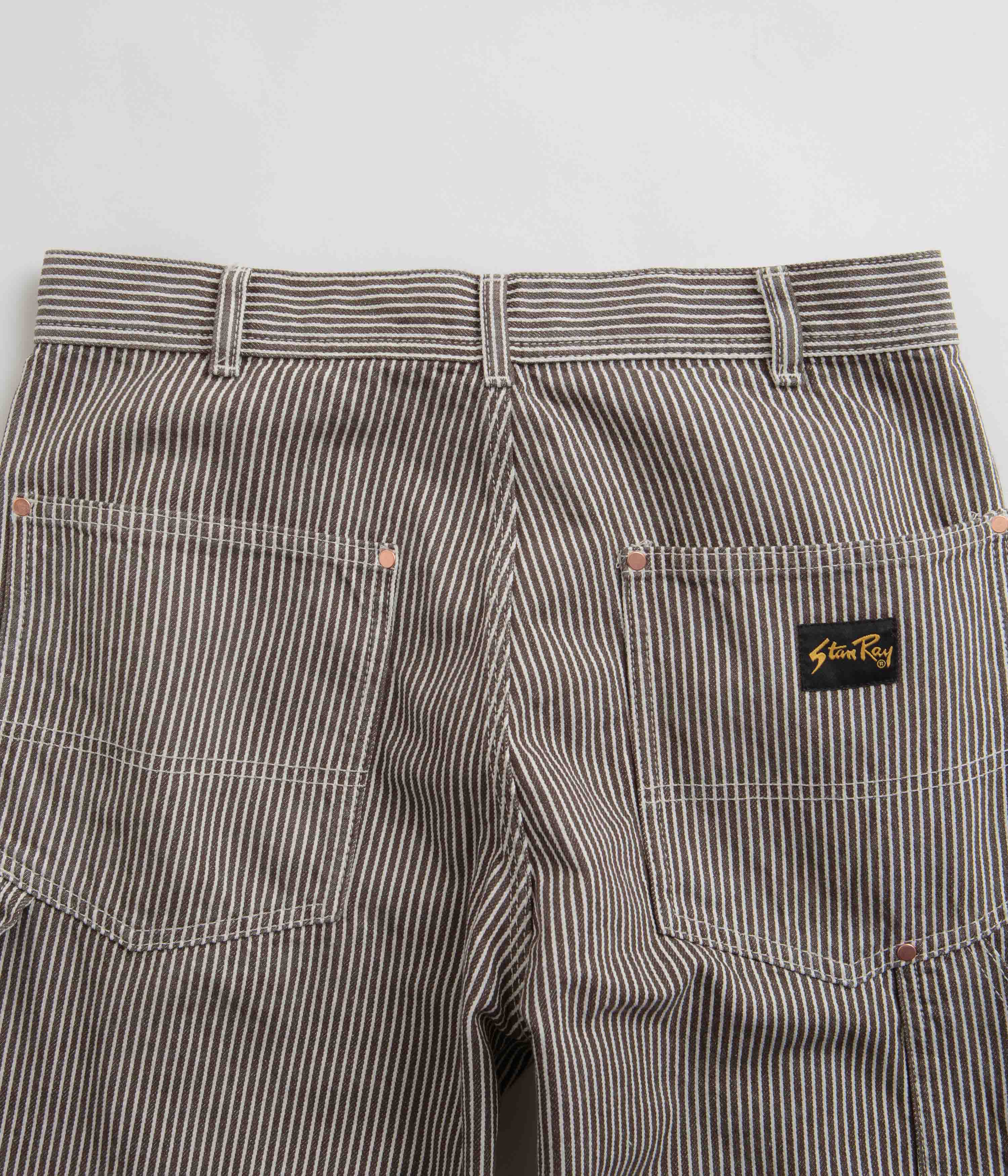Stan Ray Double Knee Pants - Black Stone Hickory - Image 6