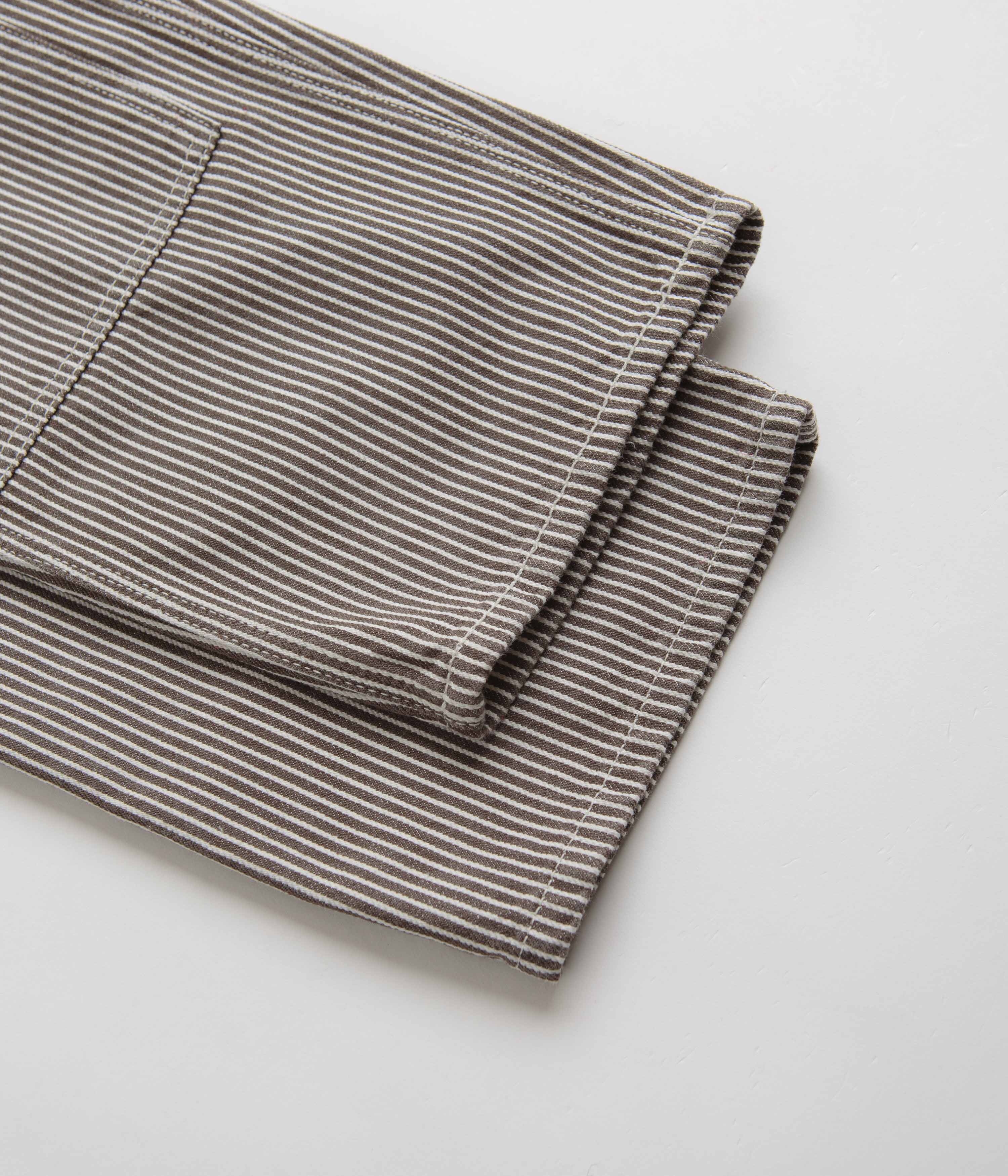 Stan Ray Double Knee Pants - Black Stone Hickory - Image 8