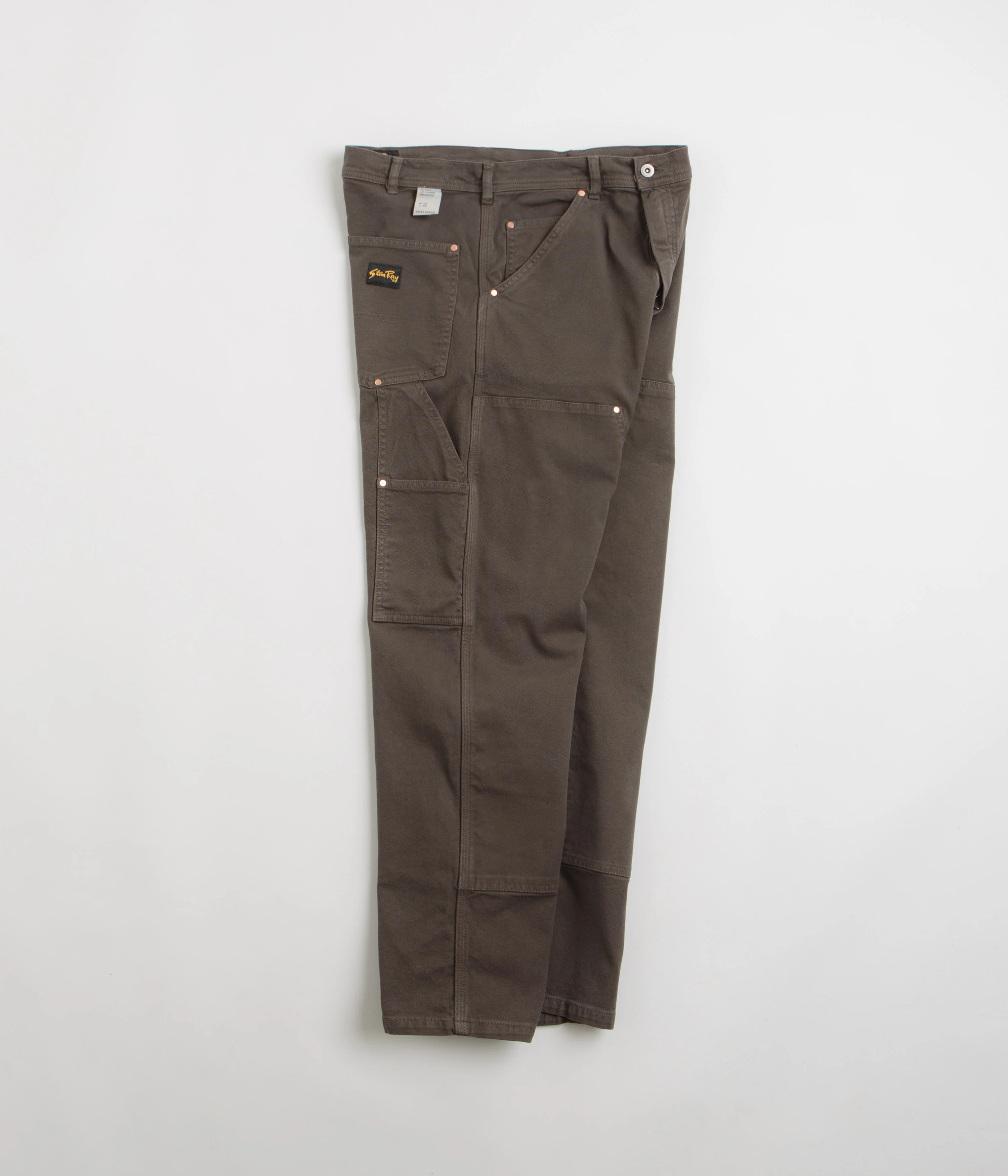 Stan Ray Double Knee Pants - Charcoal Duck - Image 2