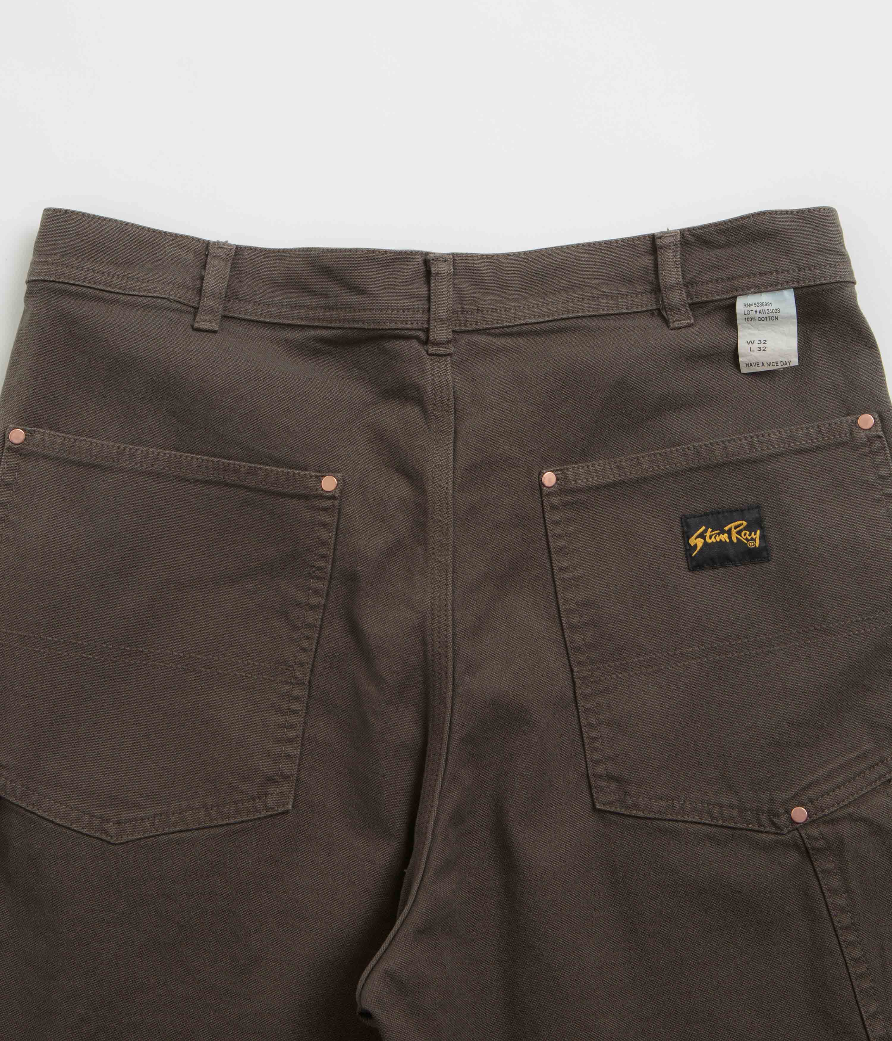 Stan Ray Double Knee Pants - Charcoal Duck - Image 7