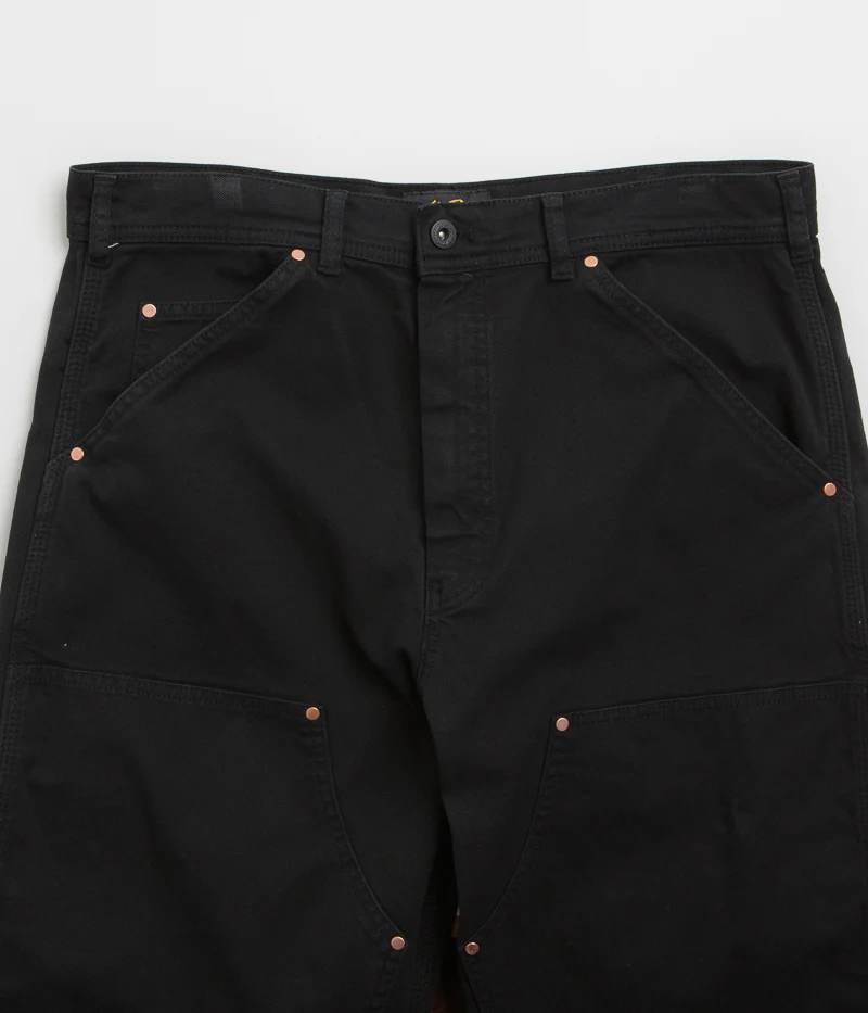 Stan Ray Double Knee Pants - Washed Black Duck - Image 4
