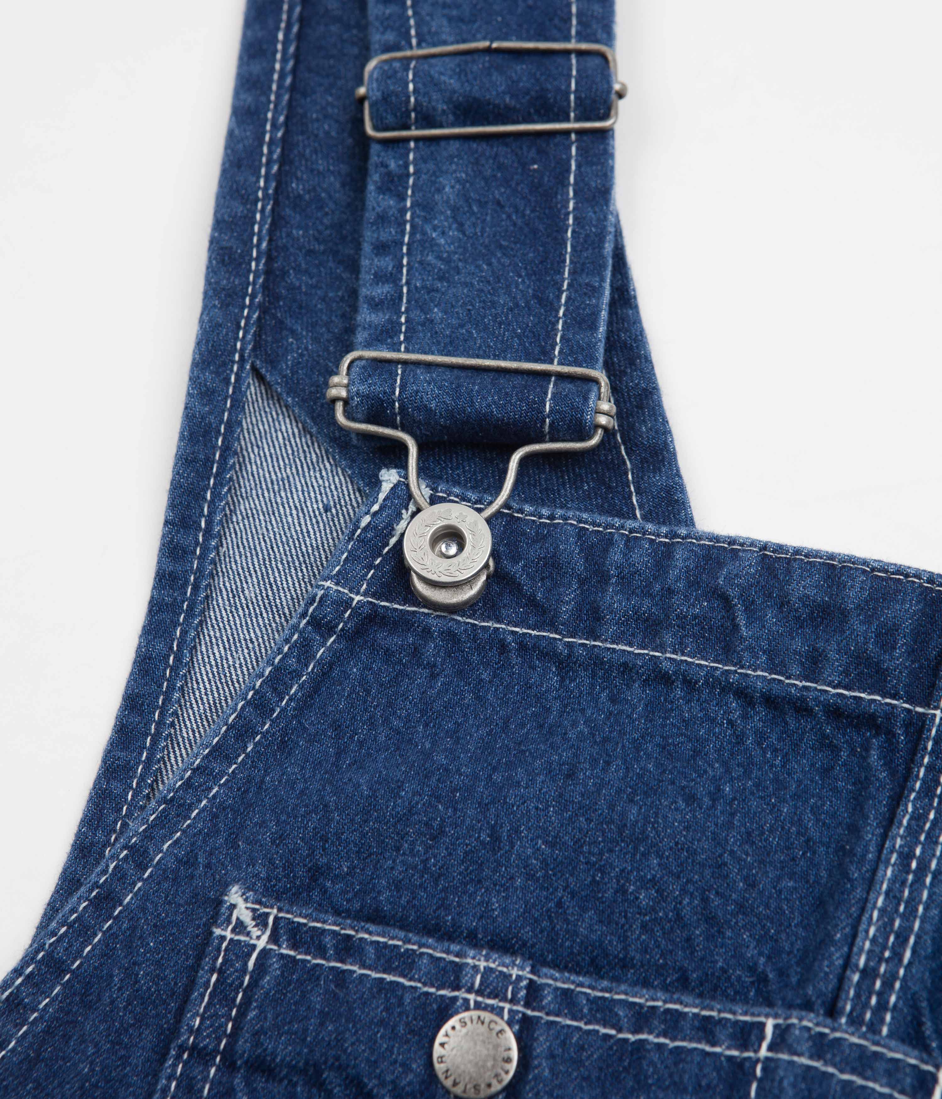 Stan Ray Earls Bib Overalls - Stonewashed - Image 5