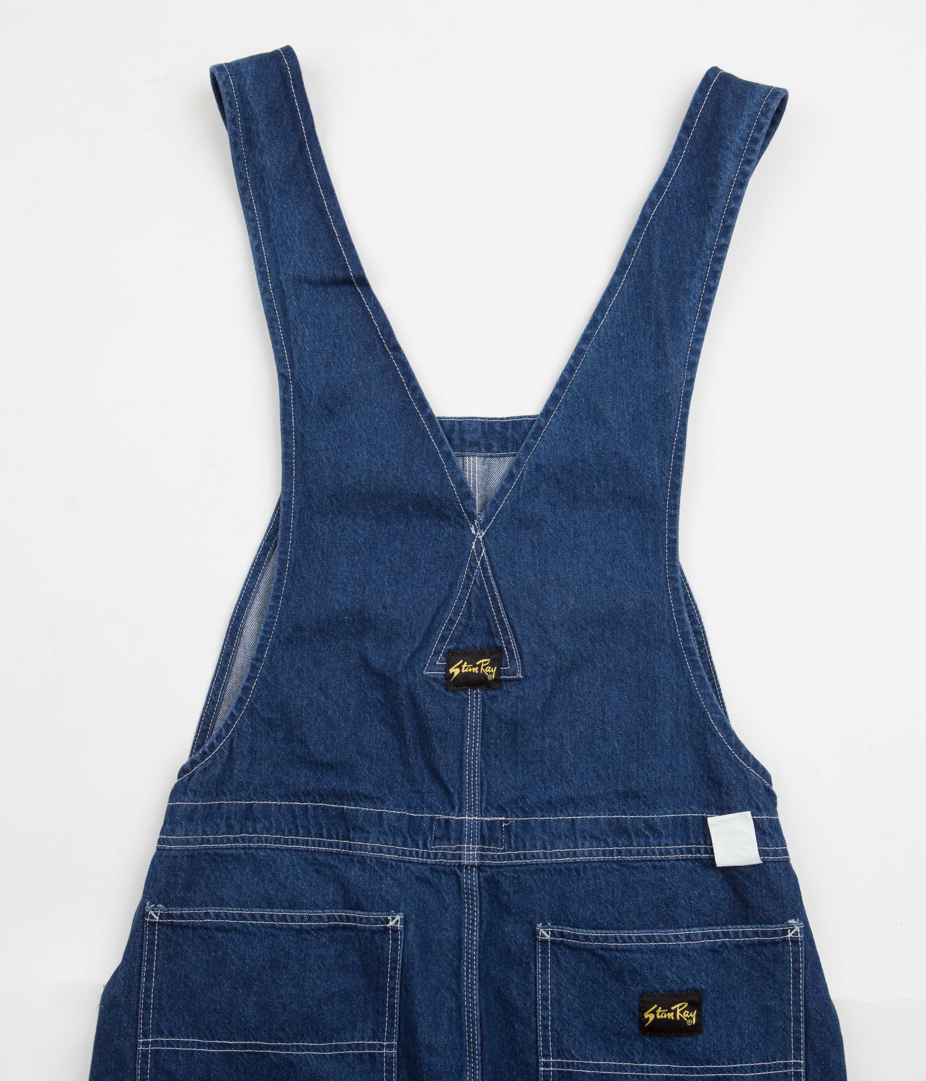 Stan Ray Earls Bib Overalls - Stonewashed - Image 6