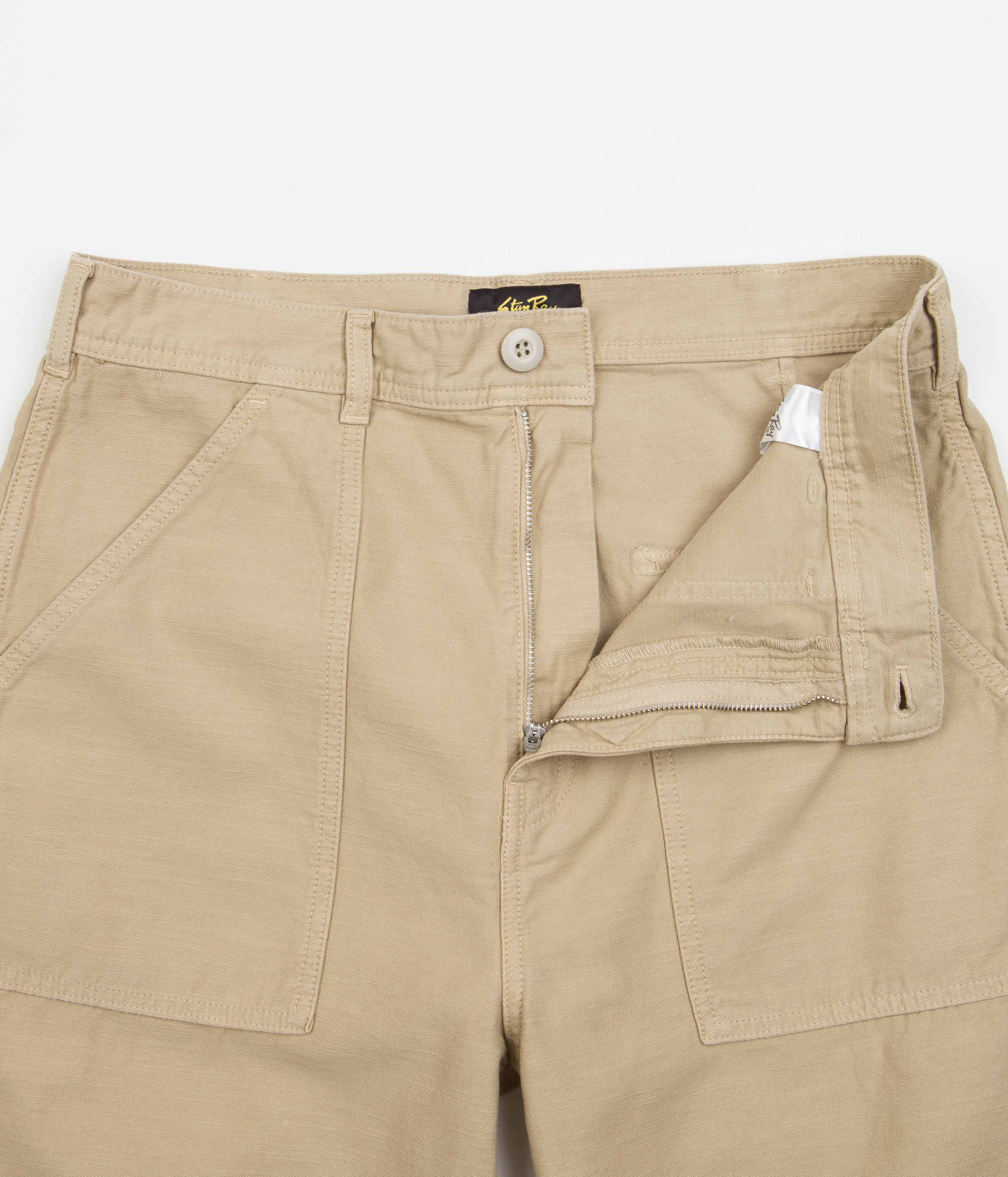 Stan Ray Fat Pants - Khaki - Image 5