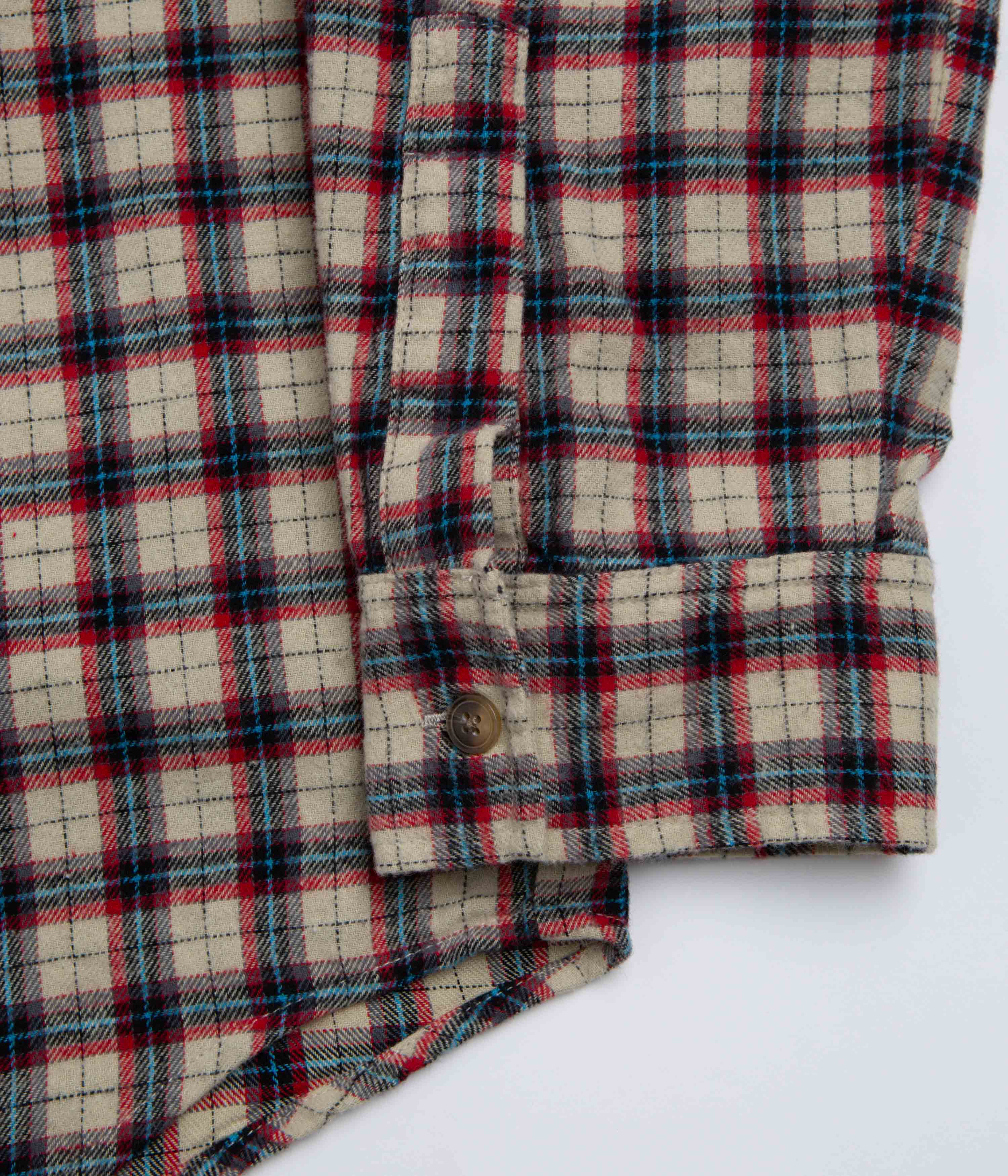 Stan Ray Flannel Shirt - Easy Natural Plaid - Image 5