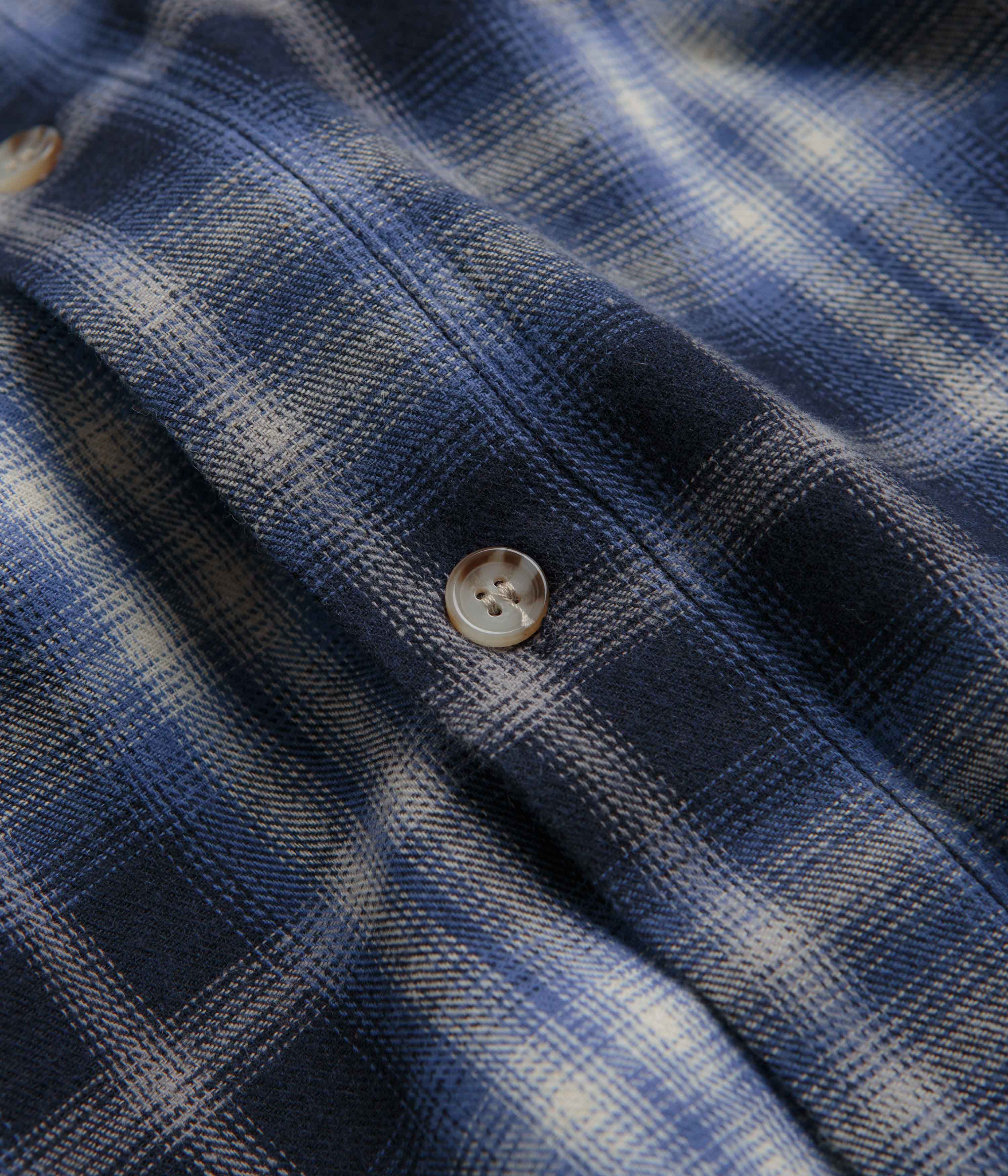 Stan Ray Flannel Shirt - Navy Plaid - Image 5