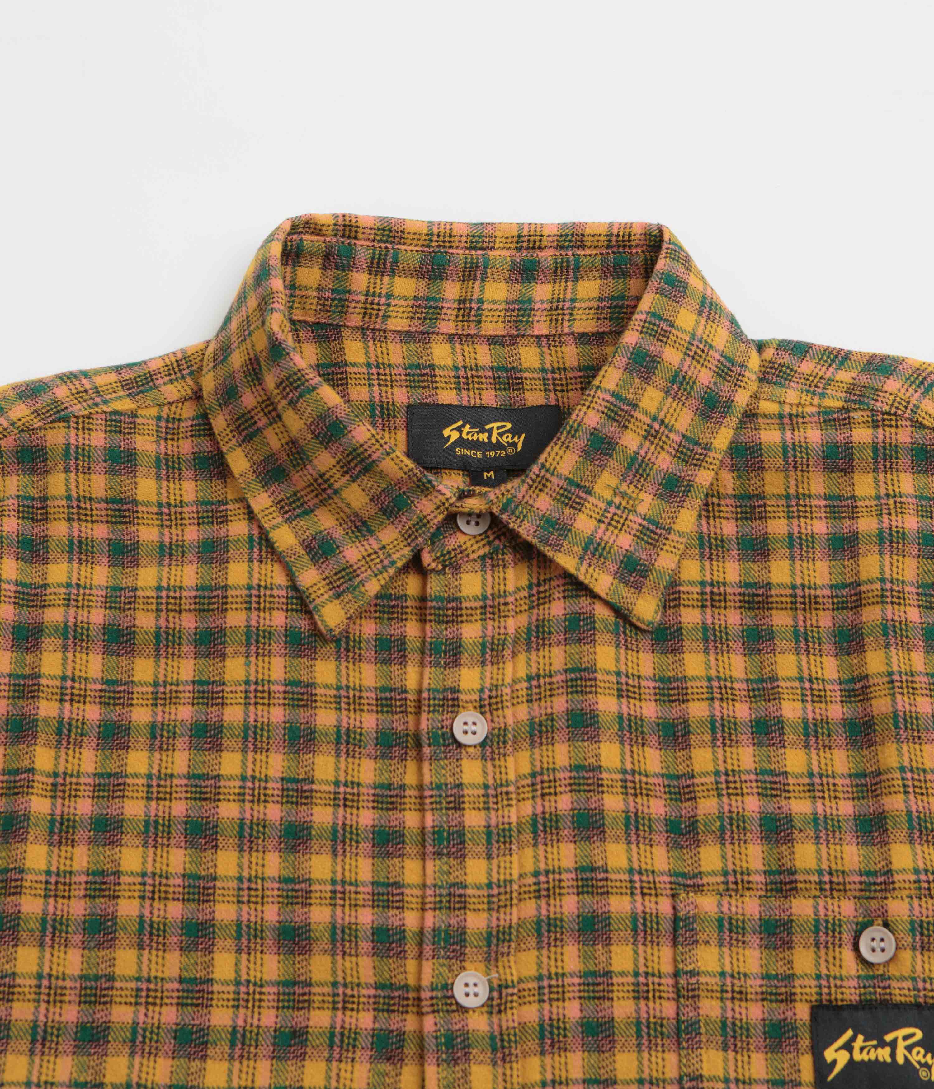 Stan Ray Flannel Shirt - Orange Plaid - Image 2
