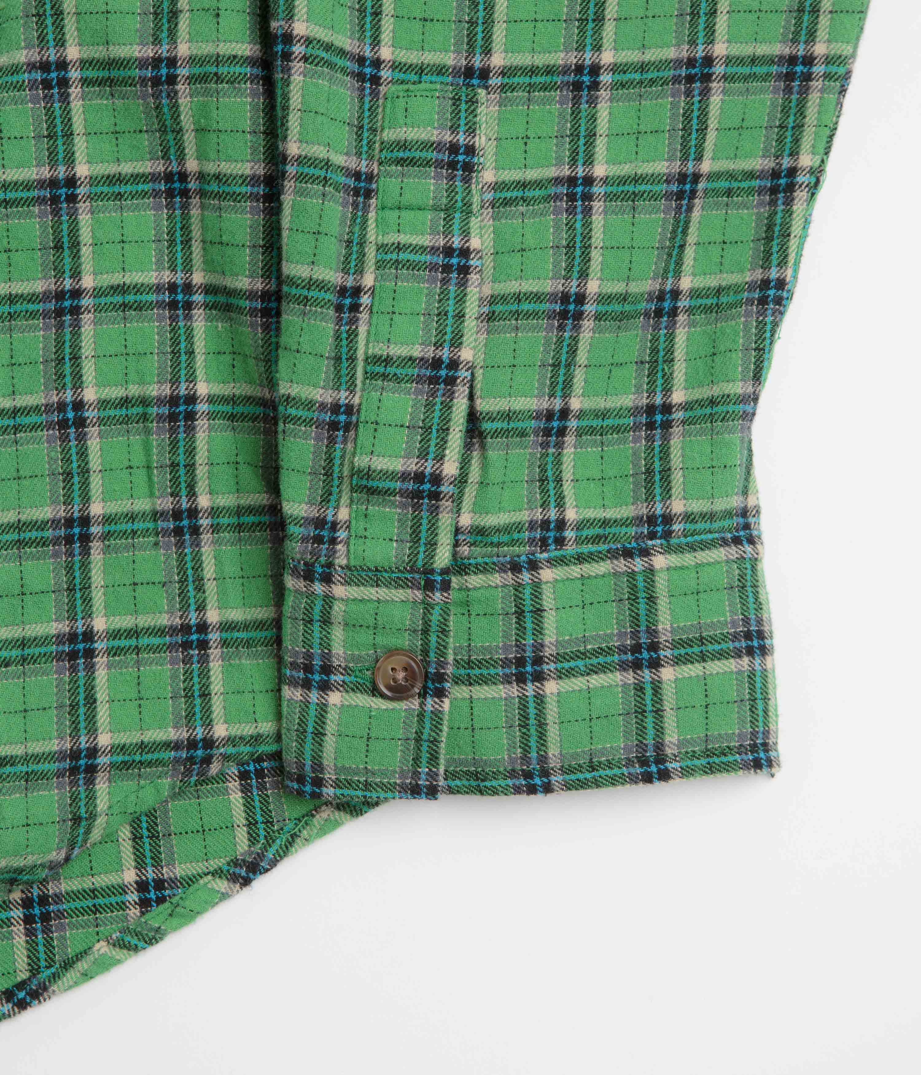 Stan Ray Flannel Shirt - Summer Green Plaid - Image 4