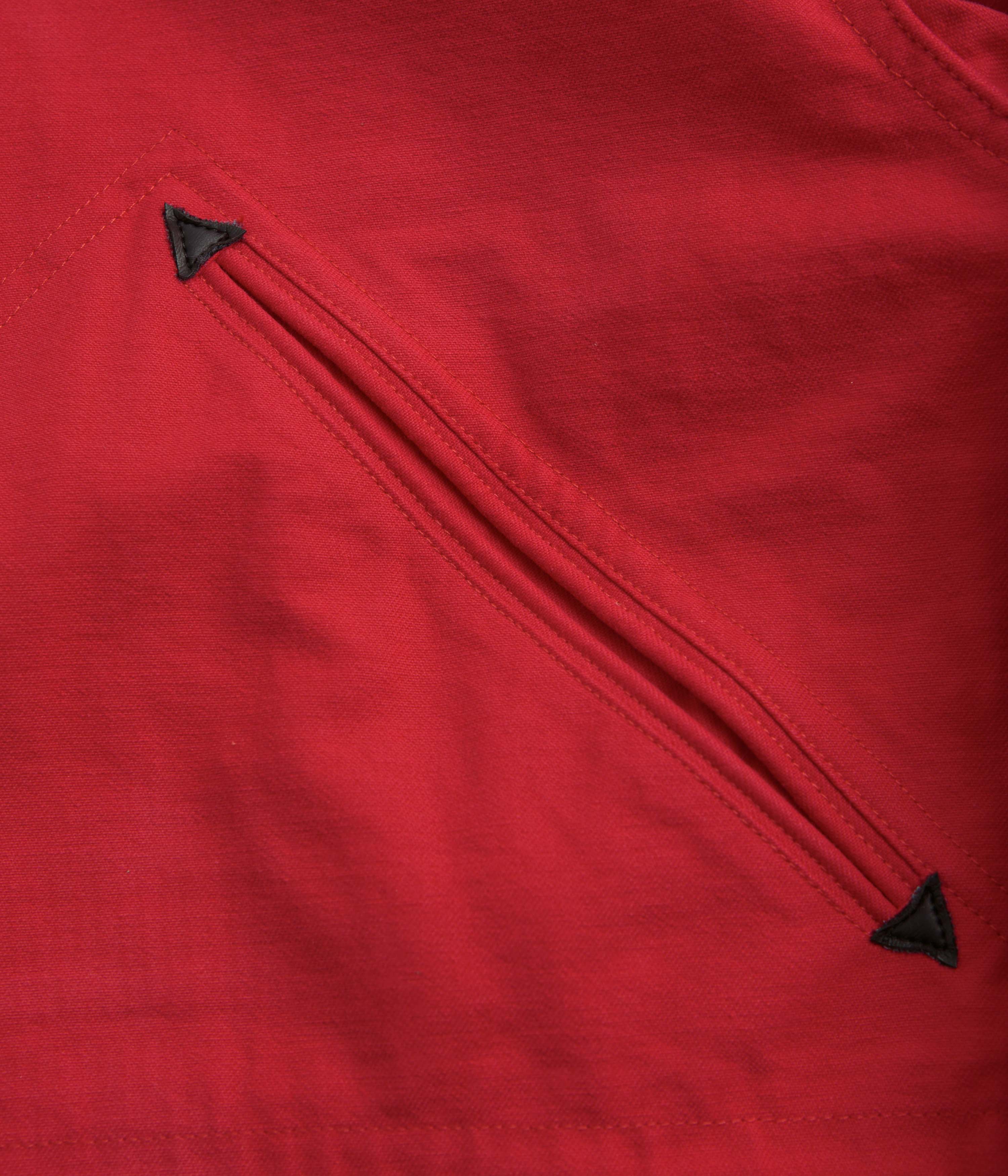 Stan Ray Hunters Jacket - Aged Red Half Panama - Image 5