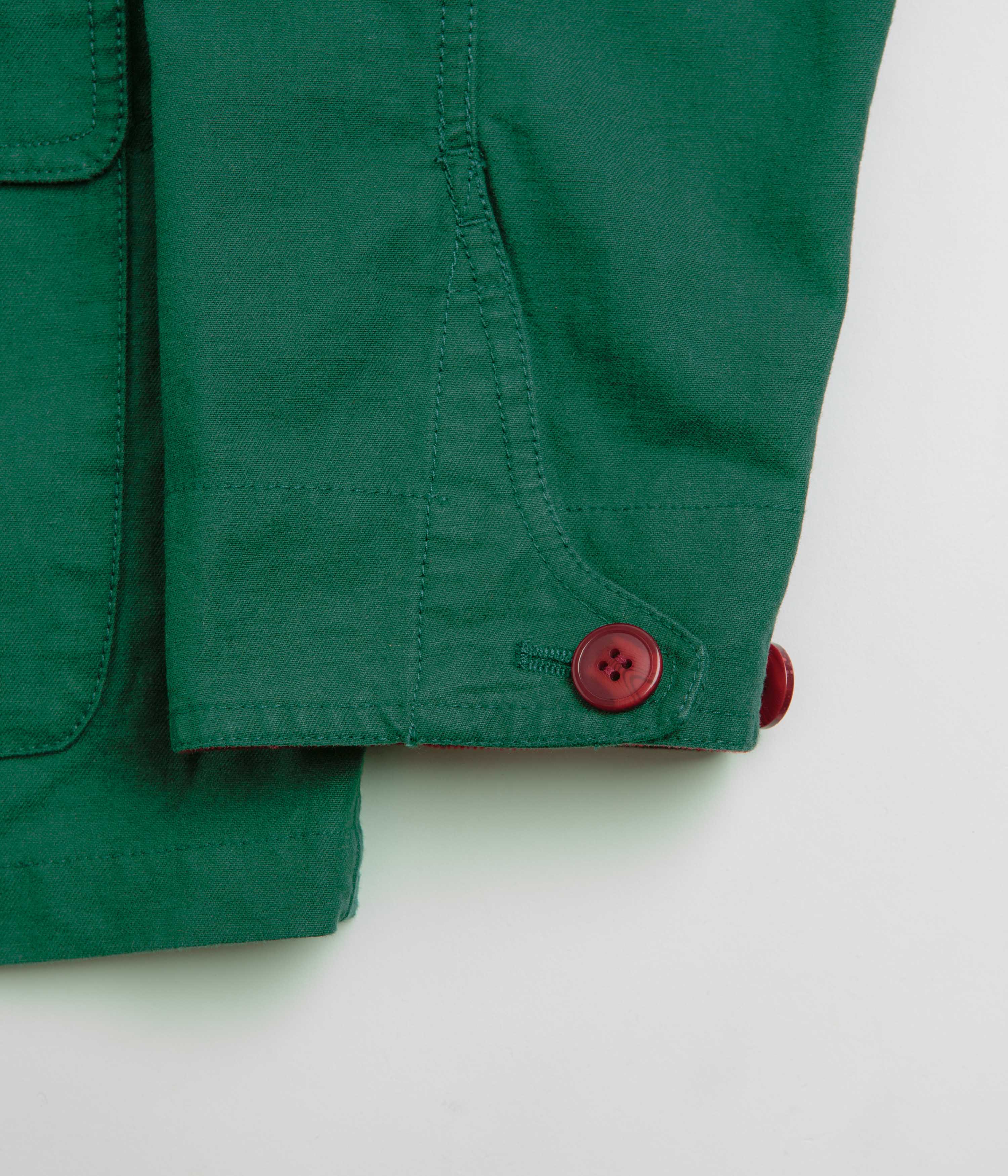 Stan Ray Hunters Jacket - Racing Green Half Panama - Image 8