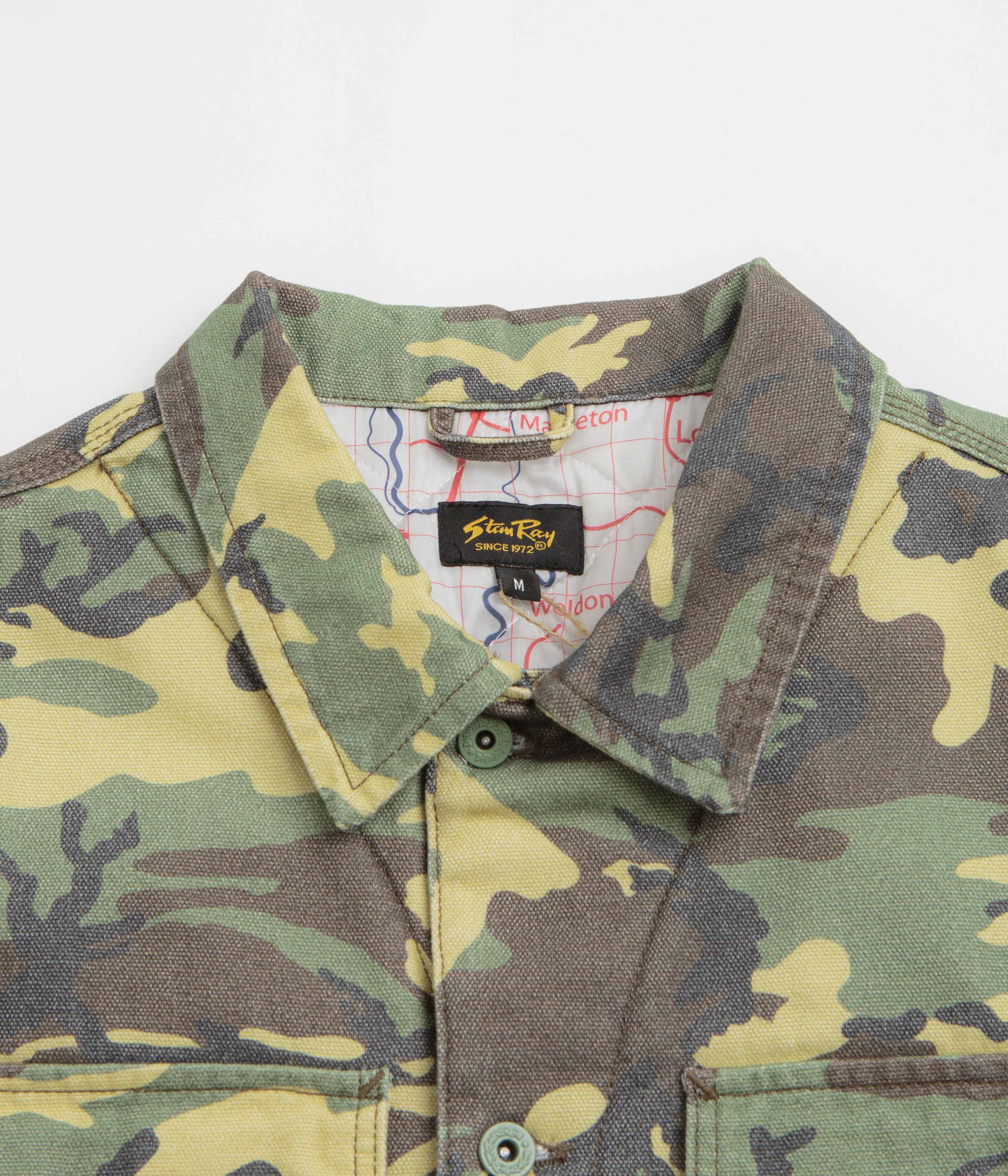 Stan Ray Lined Trucker Jacket - Woodland DPM Duck - Image 4