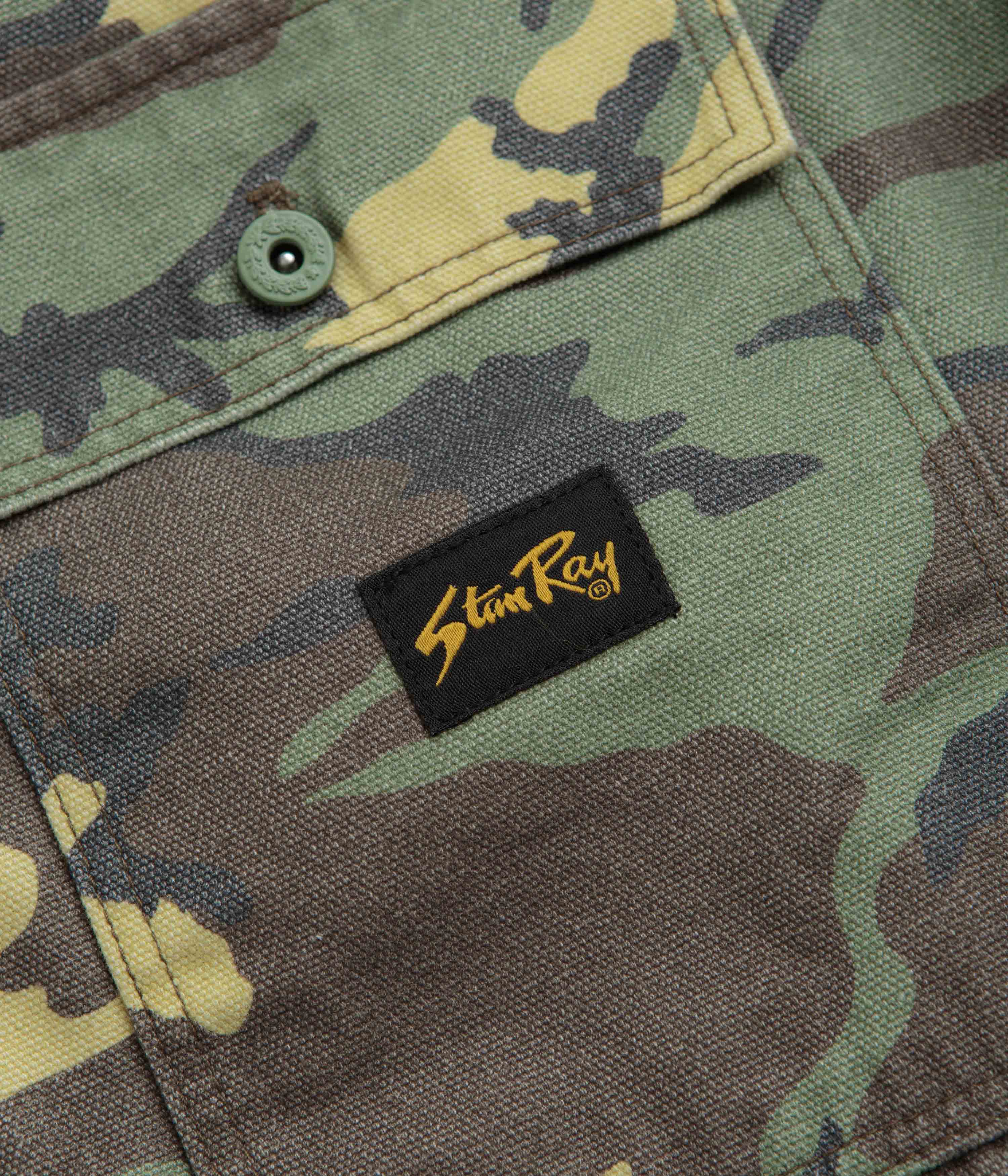 Stan Ray Lined Trucker Jacket - Woodland DPM Duck - Image 5
