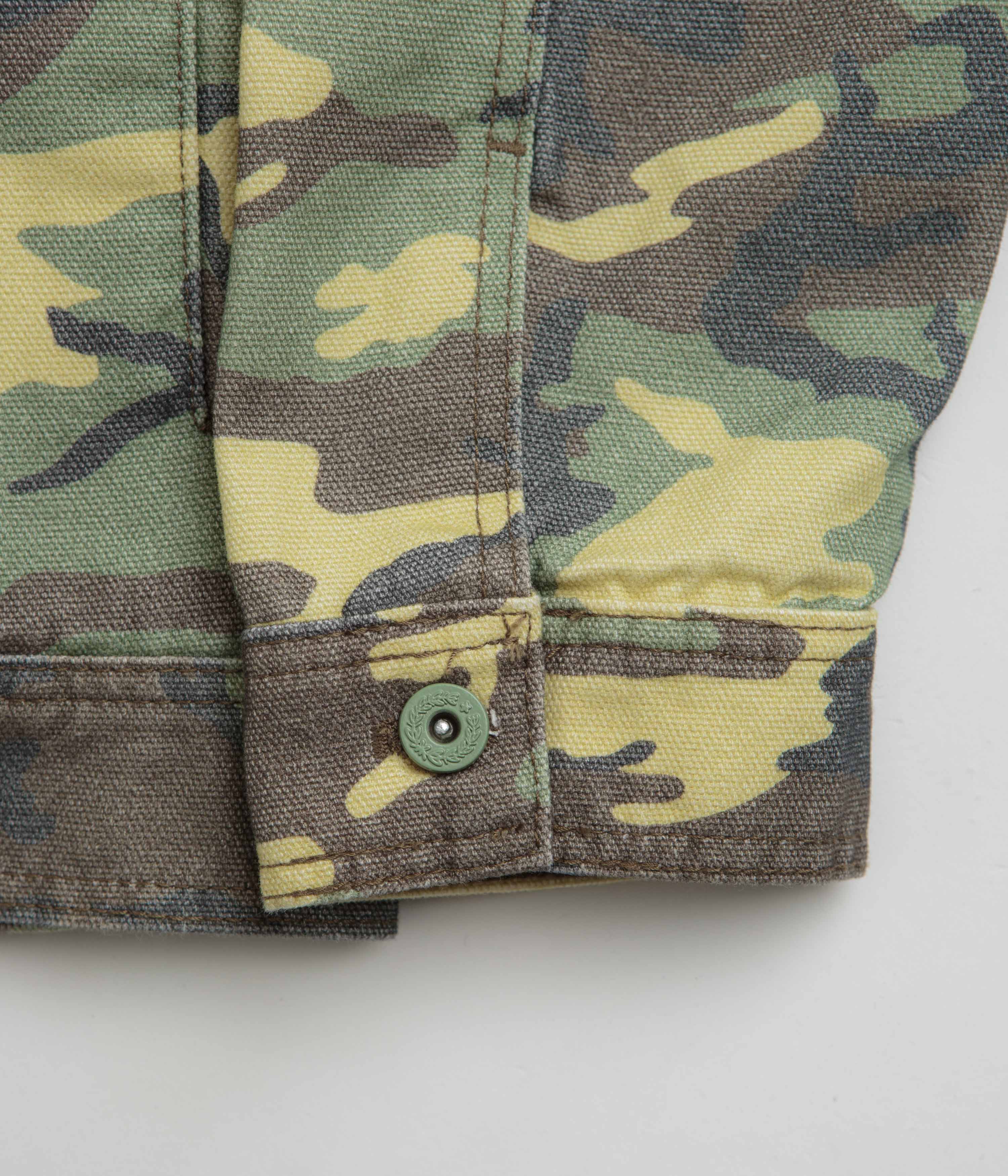 Stan Ray Lined Trucker Jacket - Woodland DPM Duck - Image 7