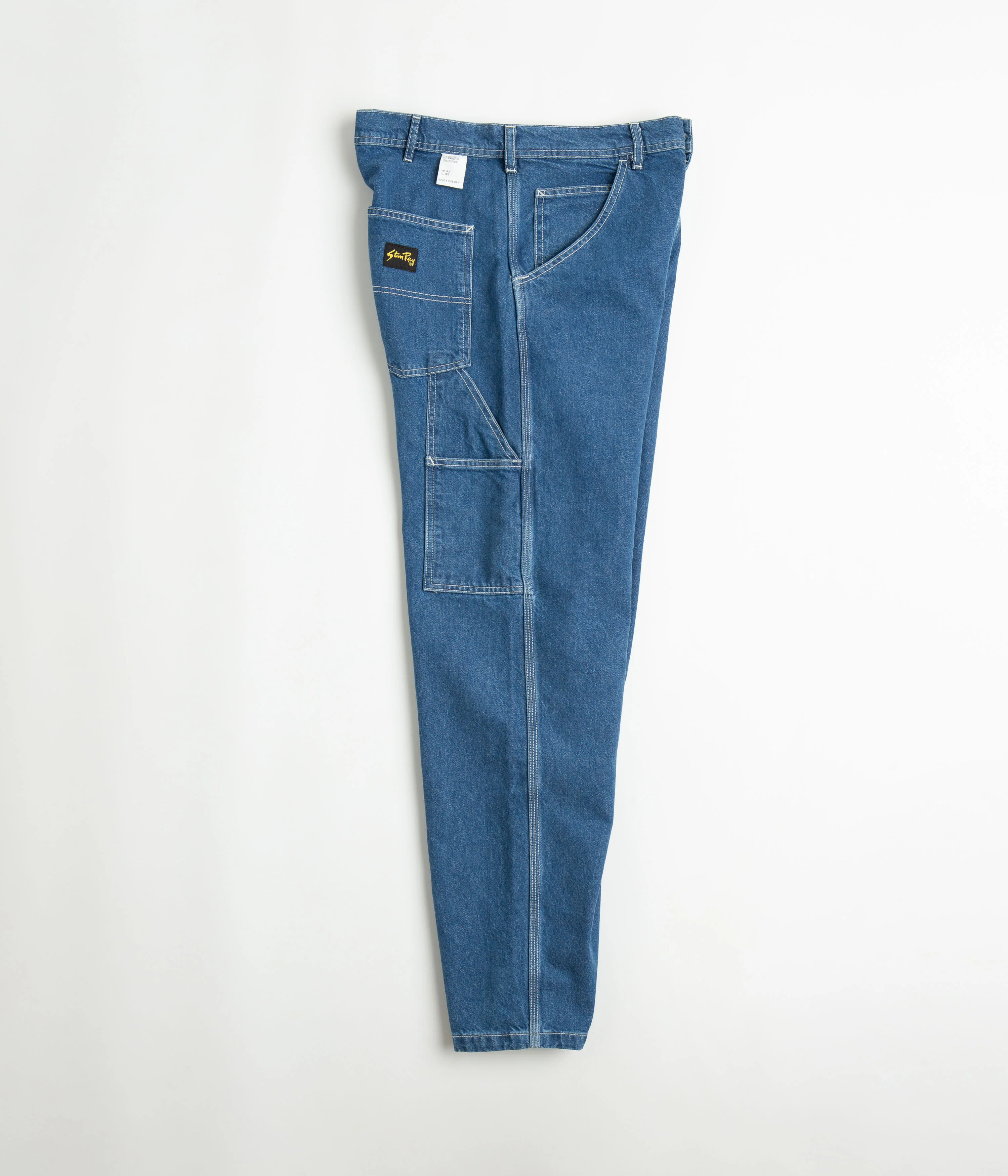 Stan Ray OG Denim Painter Pants - Mid Stone Denim - Image 2