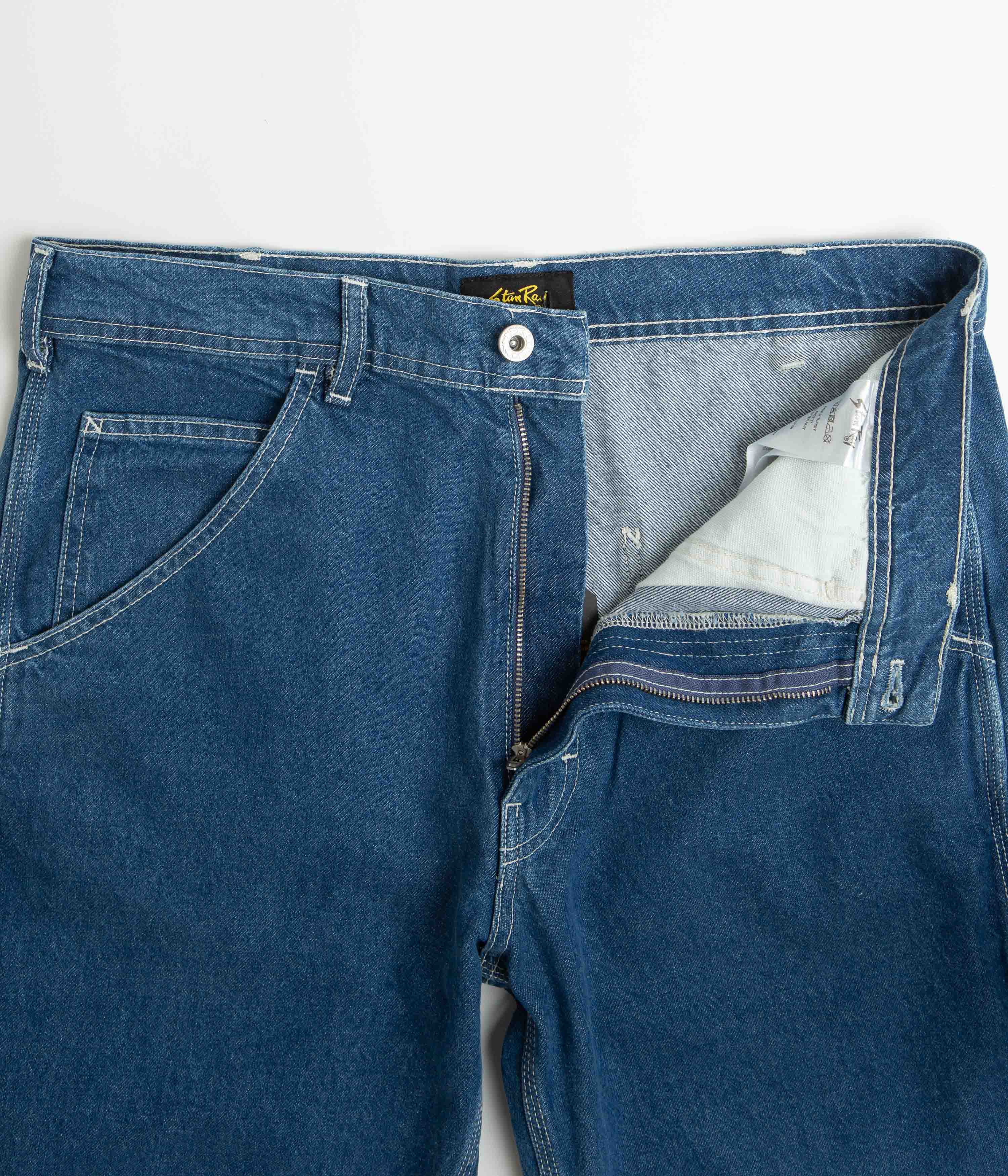 Stan Ray OG Denim Painter Pants - Mid Stone Denim - Image 4