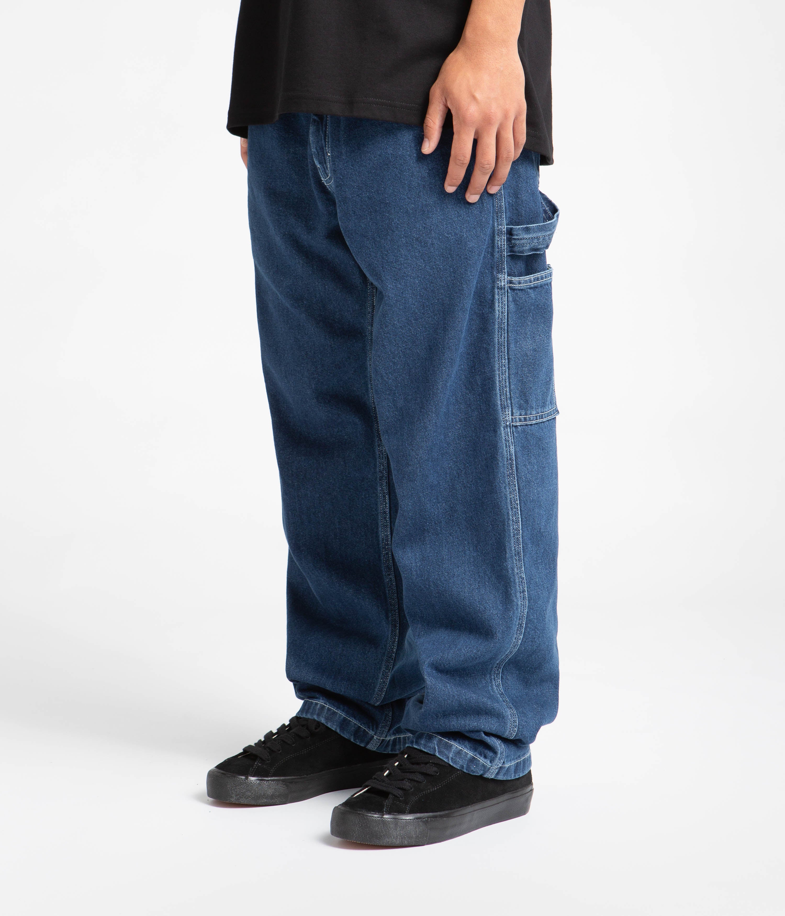 Stan Ray OG Denim Painter Pants - Mid Stone Denim - Image 9