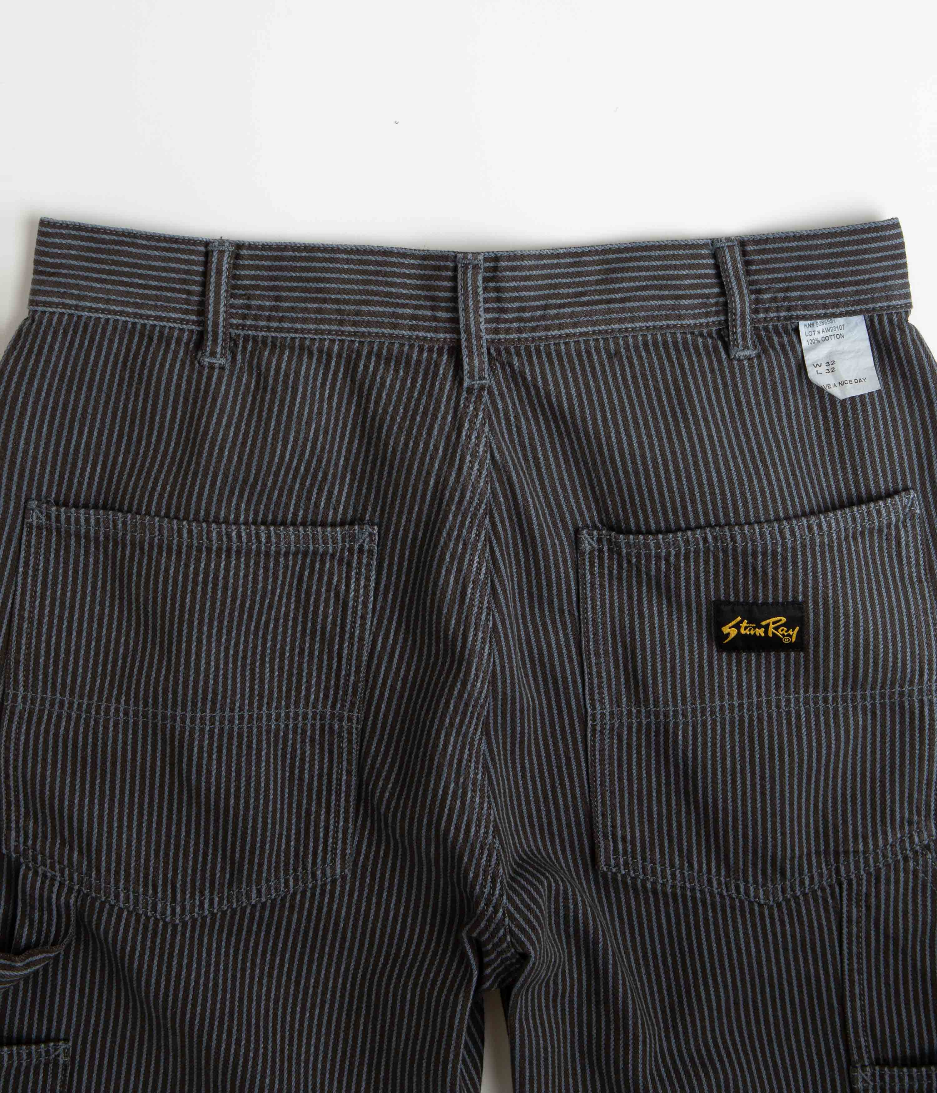 Stan Ray OG Painter Pants - Black Overdye Hickory - Image 6