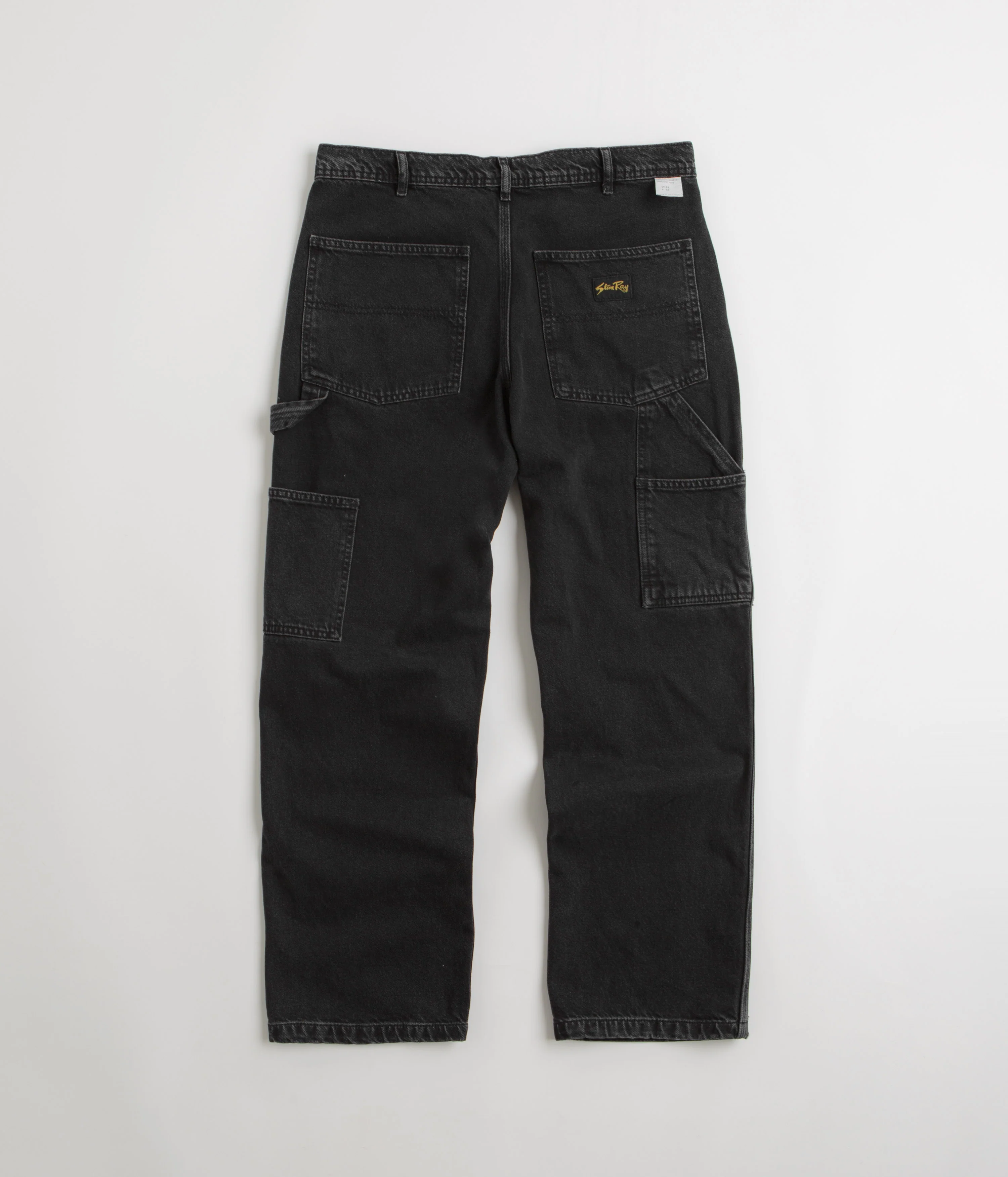Stan Ray OG Painter Pants - Stonewashed Black Denim - Image 3