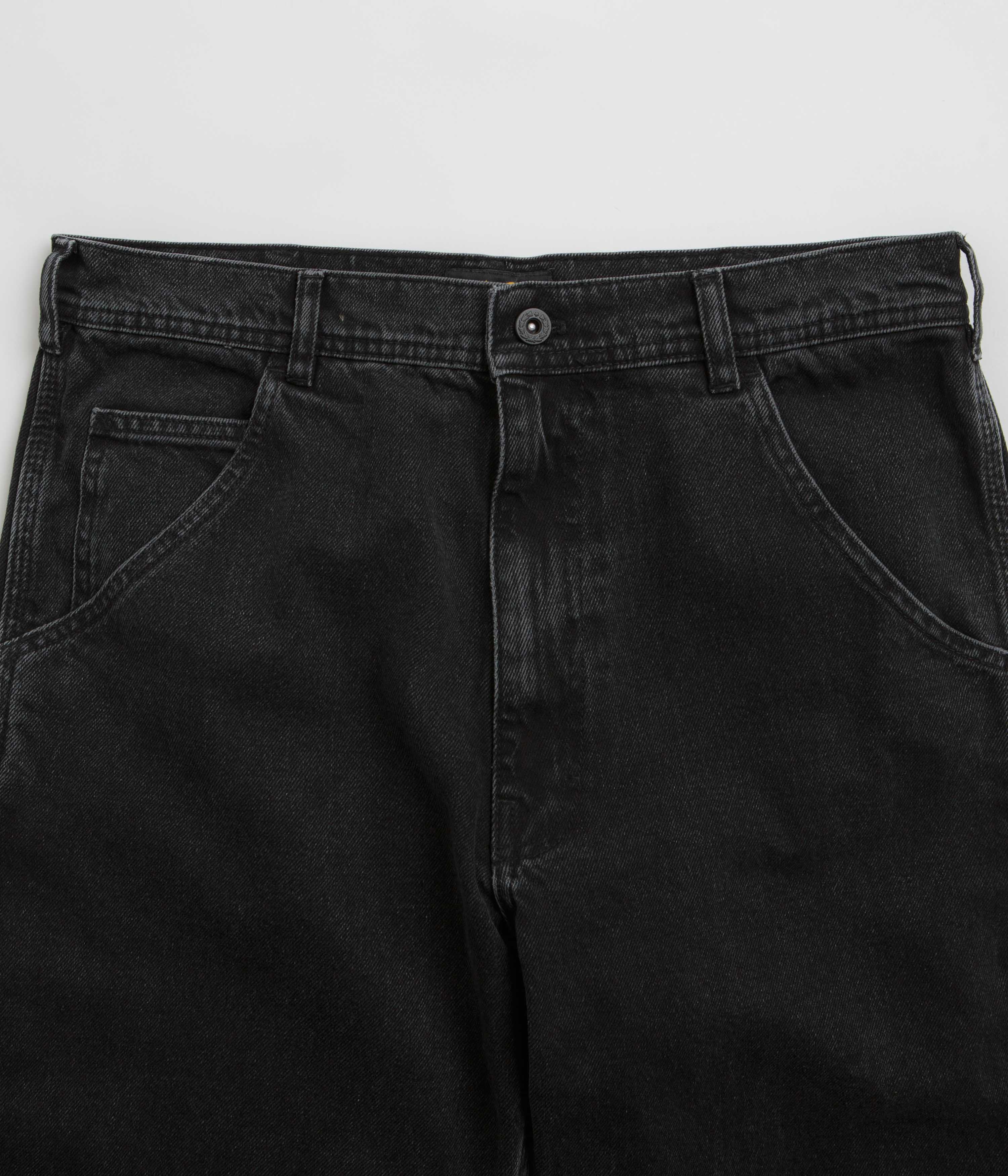 Stan Ray OG Painter Pants - Washed Black Denim - Image 4