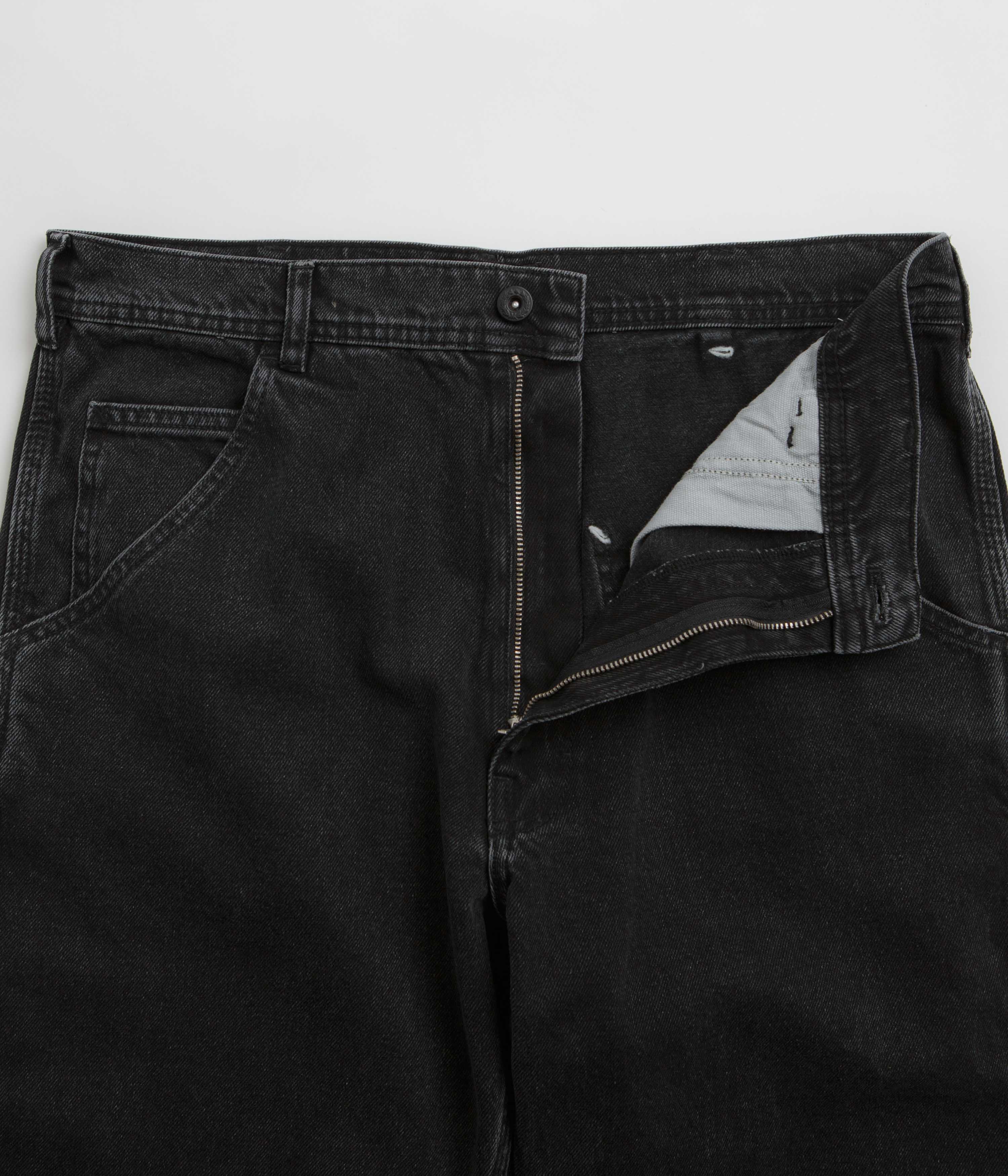 Stan Ray OG Painter Pants - Washed Black Denim - Image 5