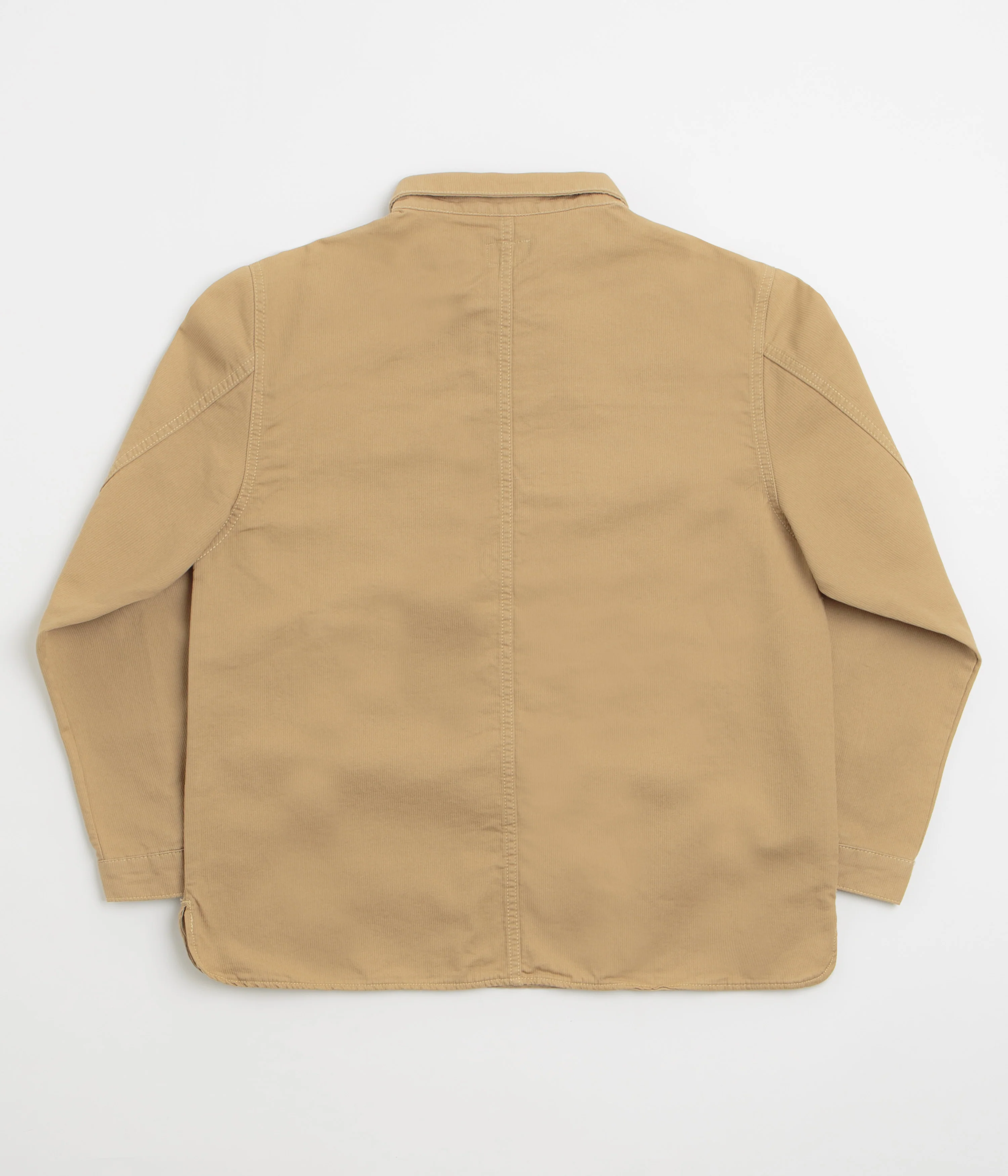 Stan Ray Painters Pop Over Shirt - Khaki Bedford - Image 2