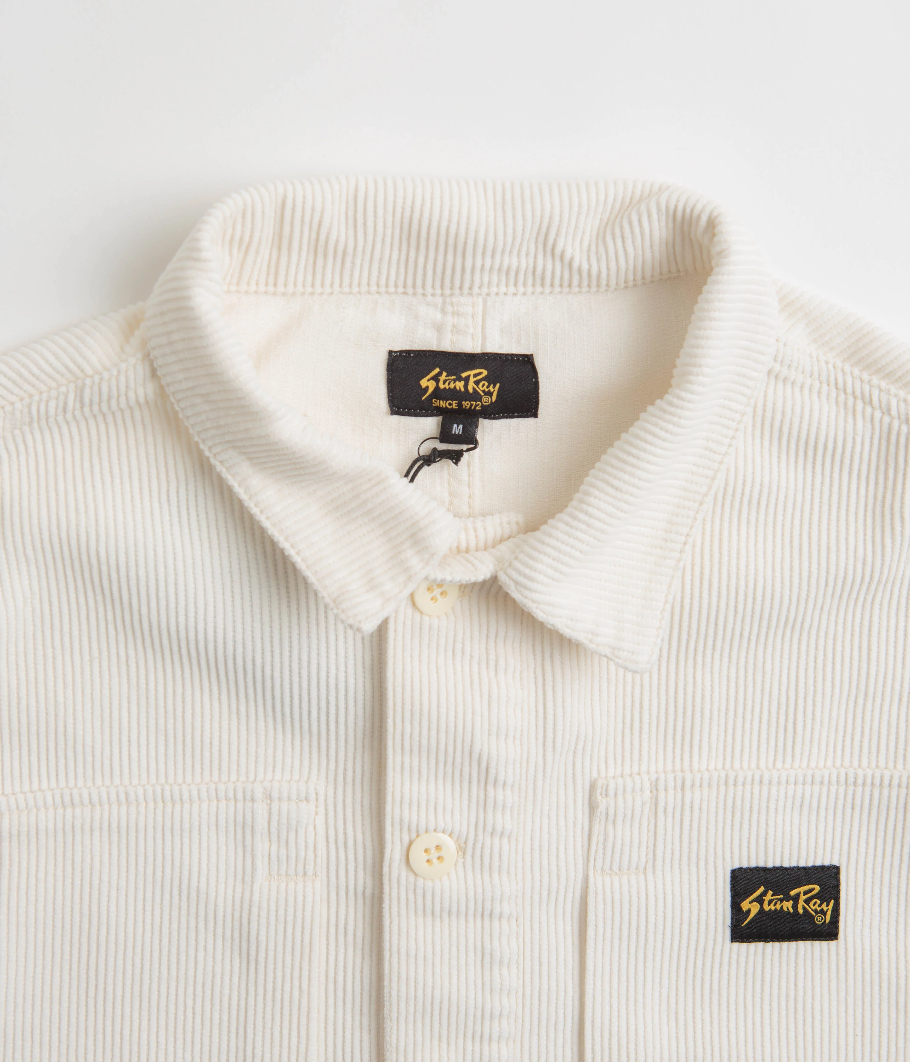 Stan Ray Painters Shirt - Natural Cord - Image 4