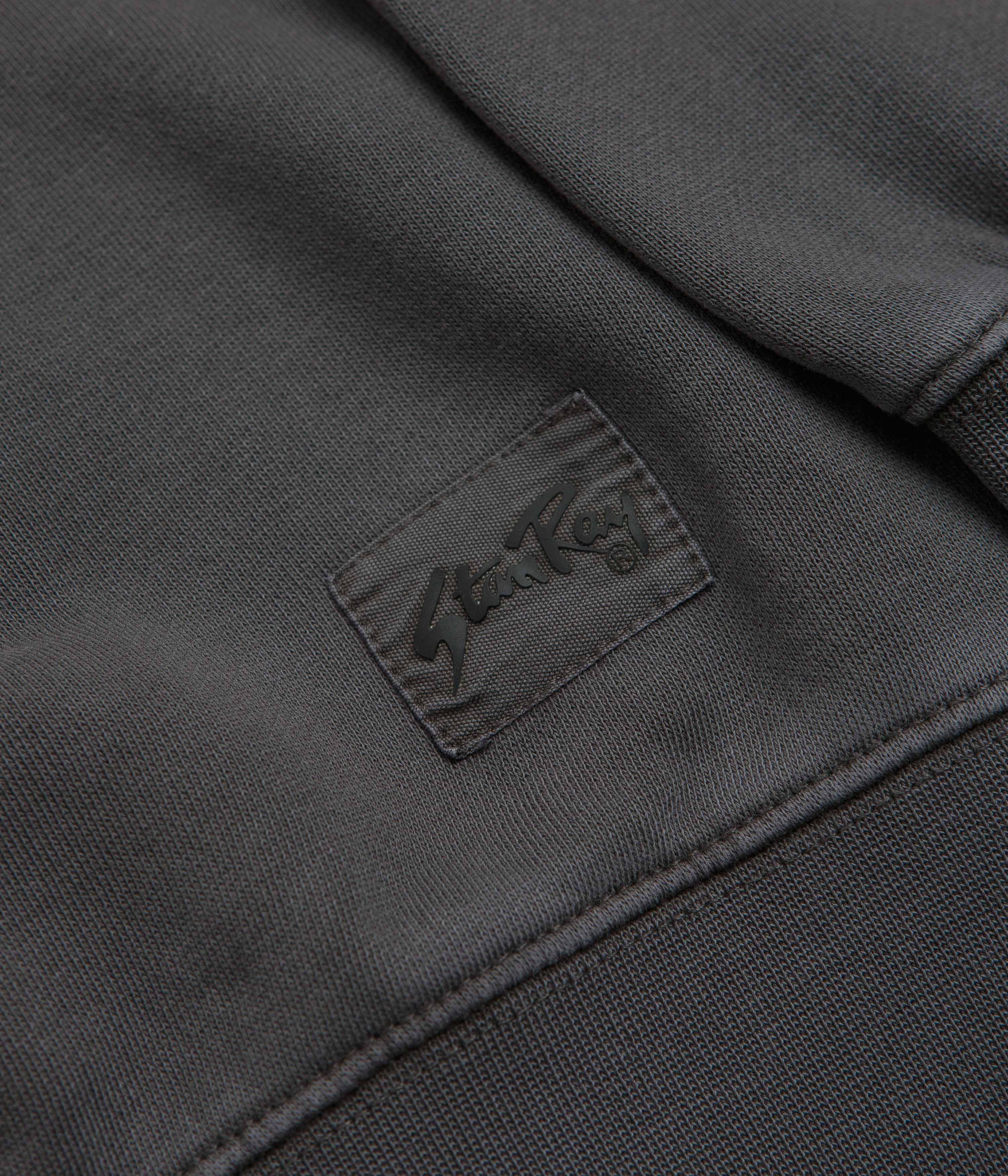 Stan Ray Patch Crewneck Sweatshirt - Raven Black - Image 3