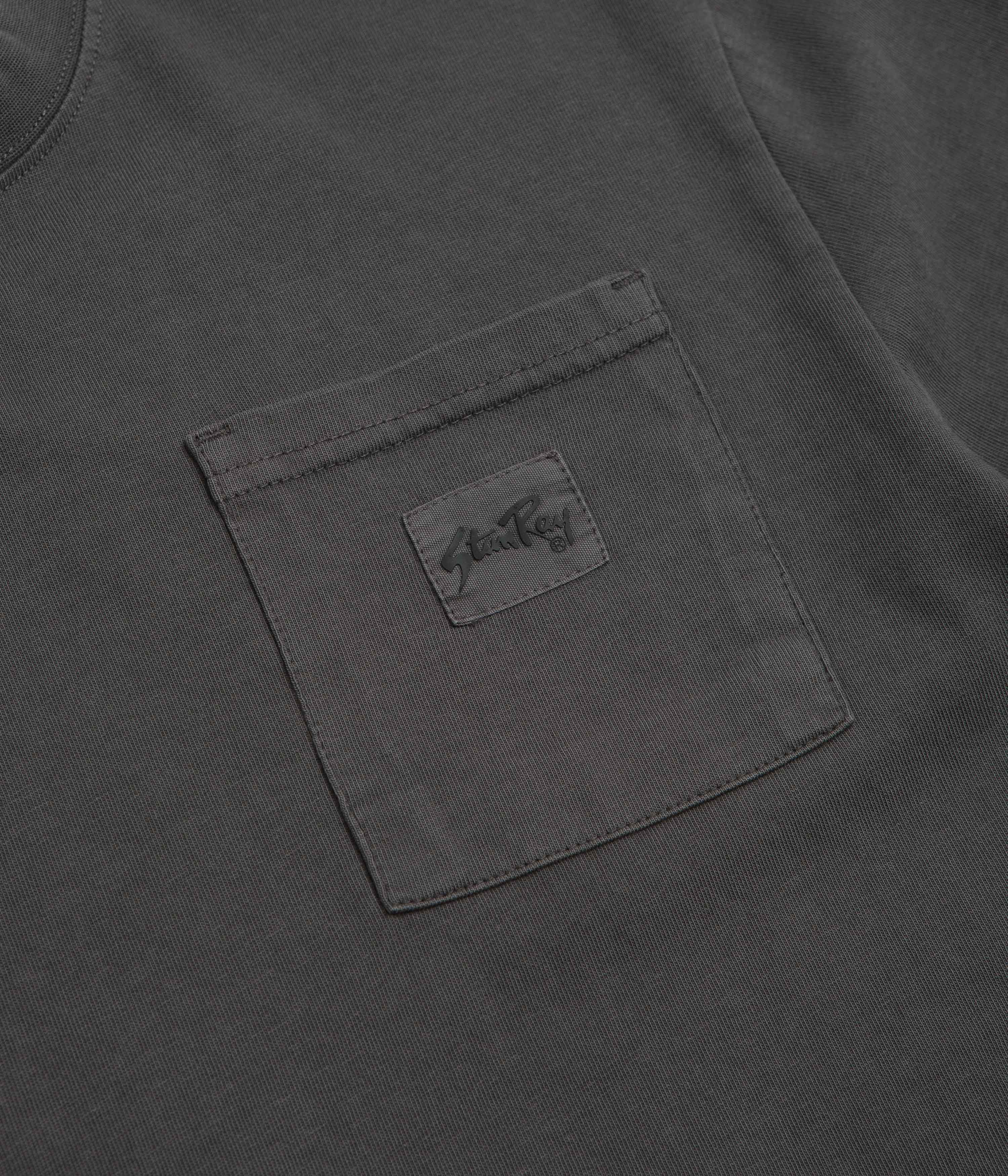 Stan Ray Patch Pocket T-Shirt - Raven Black - Image 3
