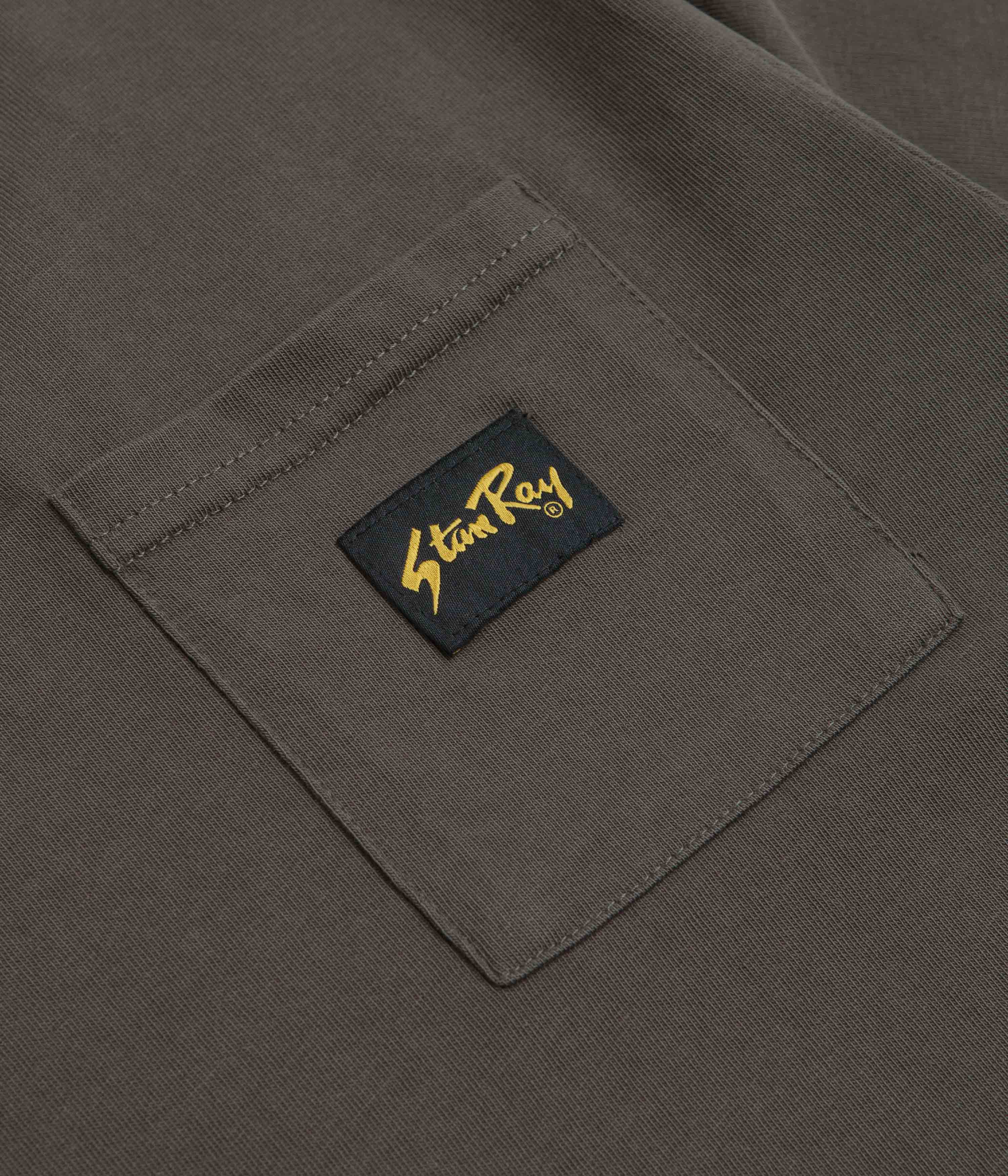 Stan Ray Patch Pocket T-Shirt - Washed Black - Image 3