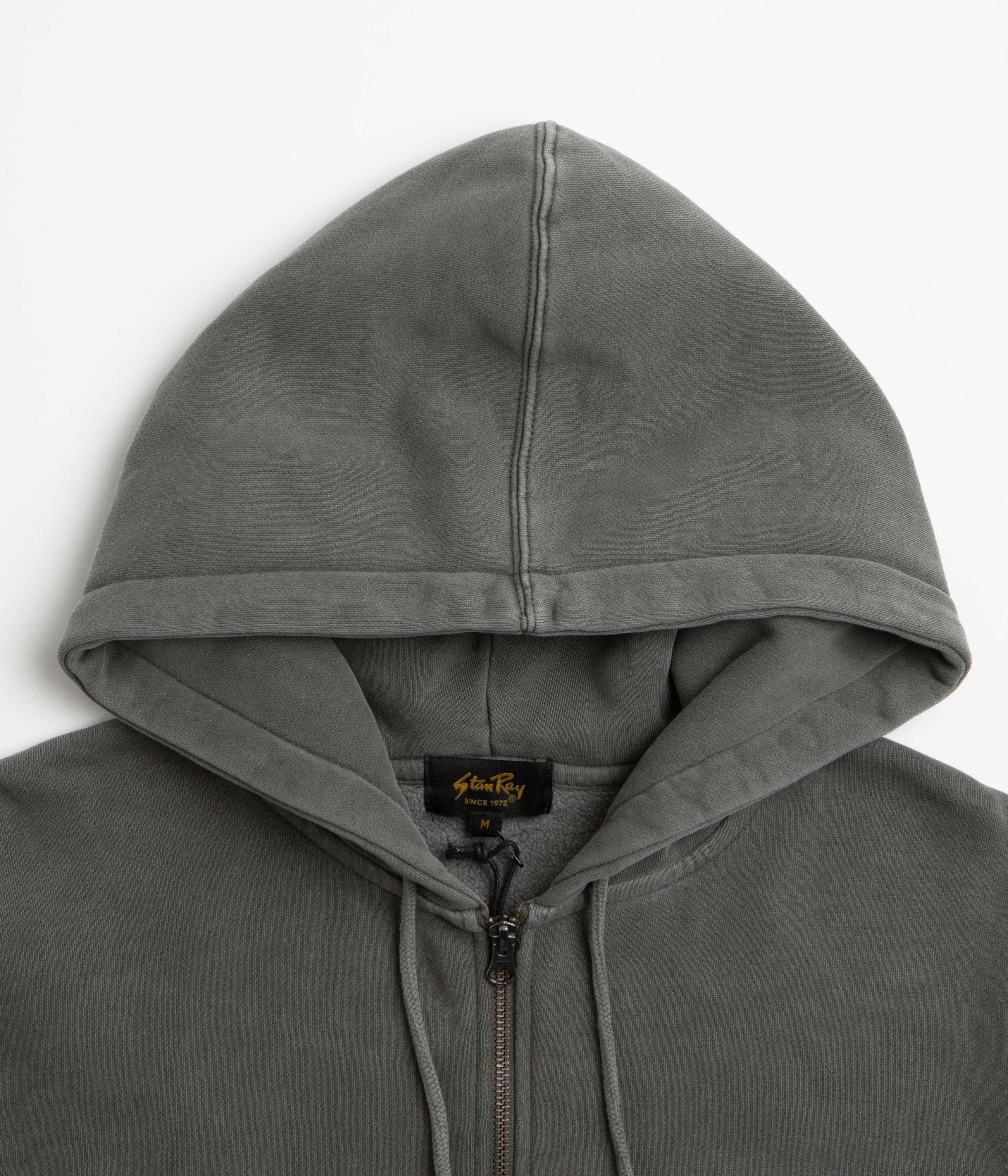 Stan Ray Patch Zip Hoodie - Washed Black - Image 3
