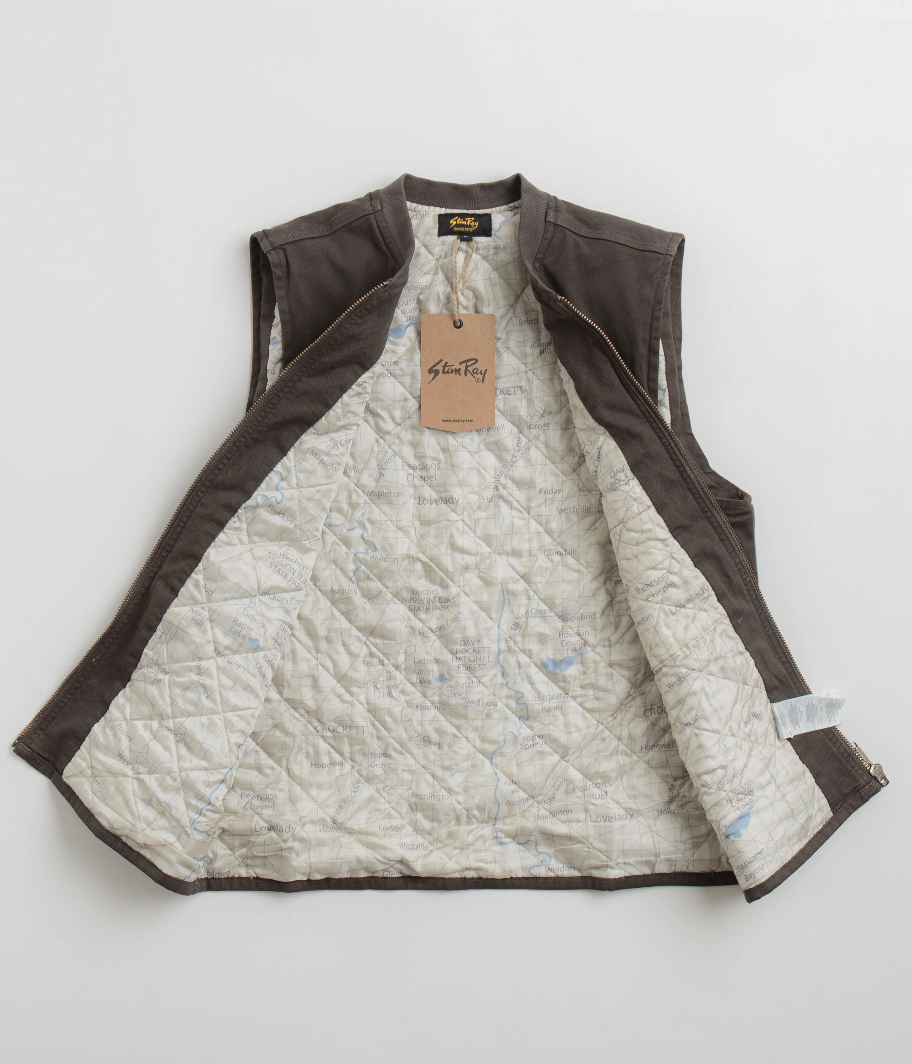Stan Ray Pork Chop Vest - Charcoal Duck - Image 2