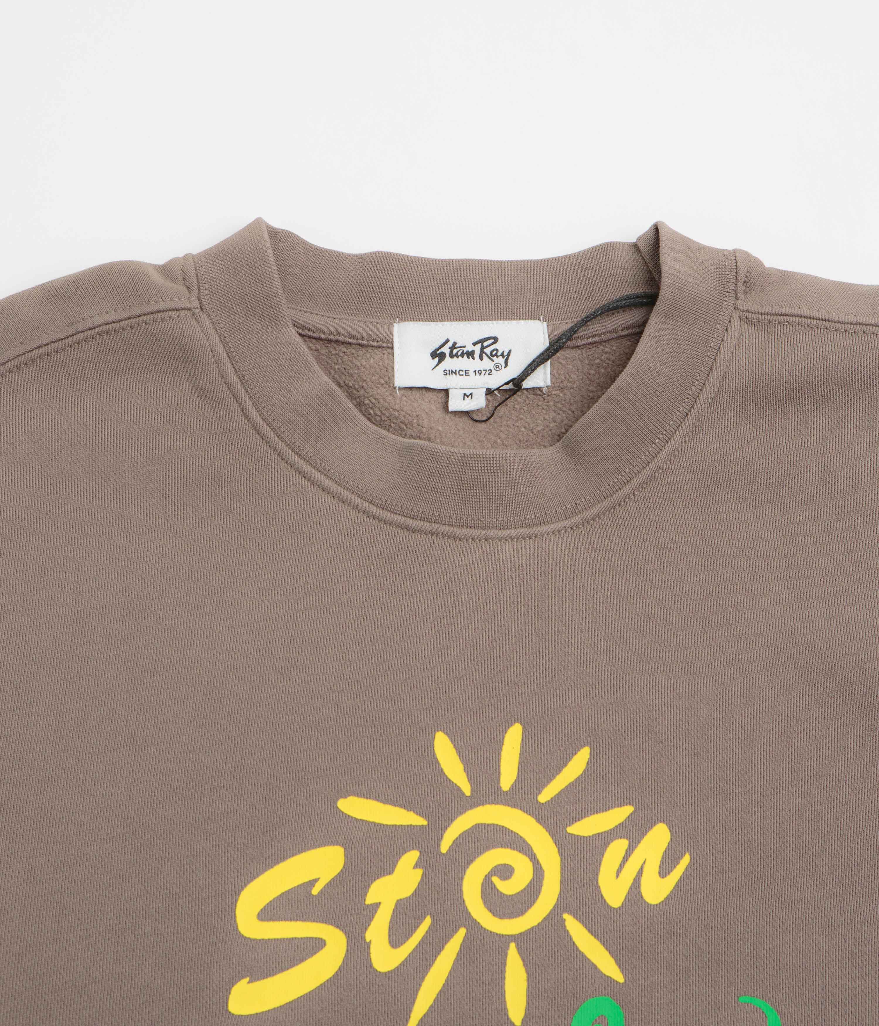 Stan Ray Ray Vine Crewneck Sweatshirt - Shale - Image 2