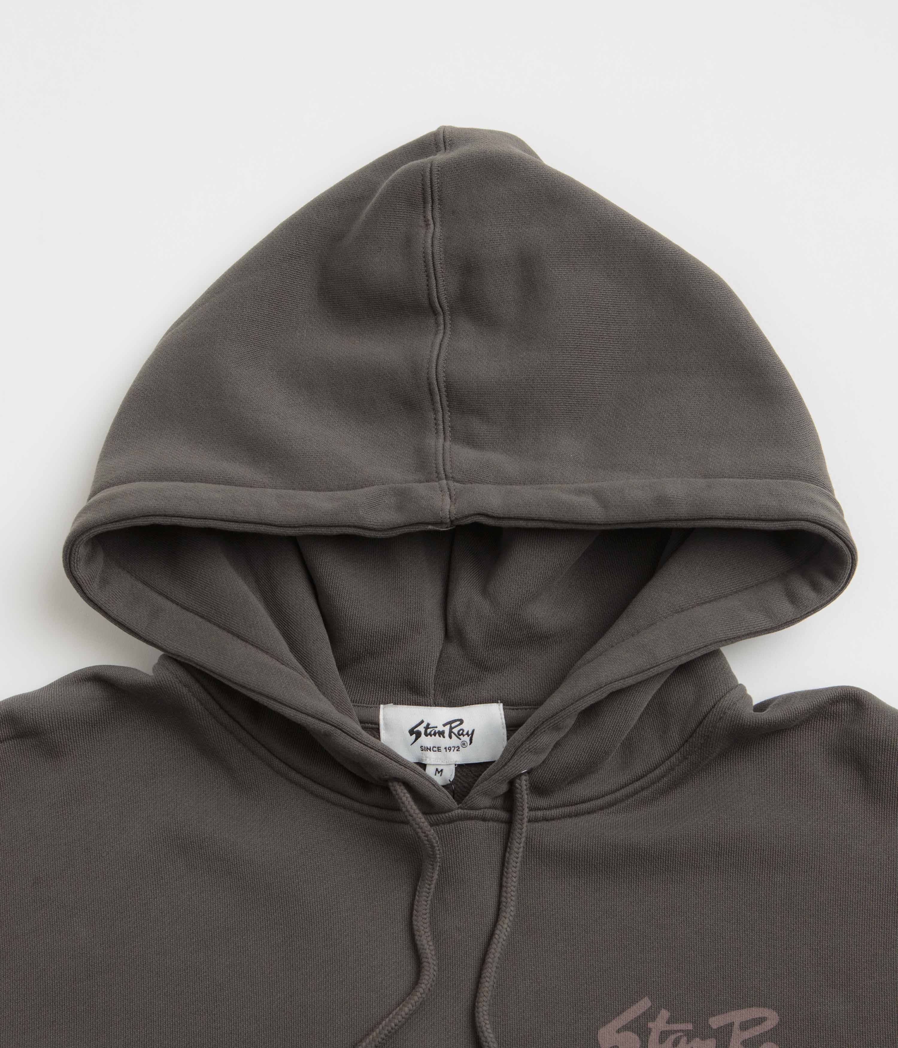 Stan Ray Stan OG Hoodie - Washed Black Ink / Peyote - Image 3