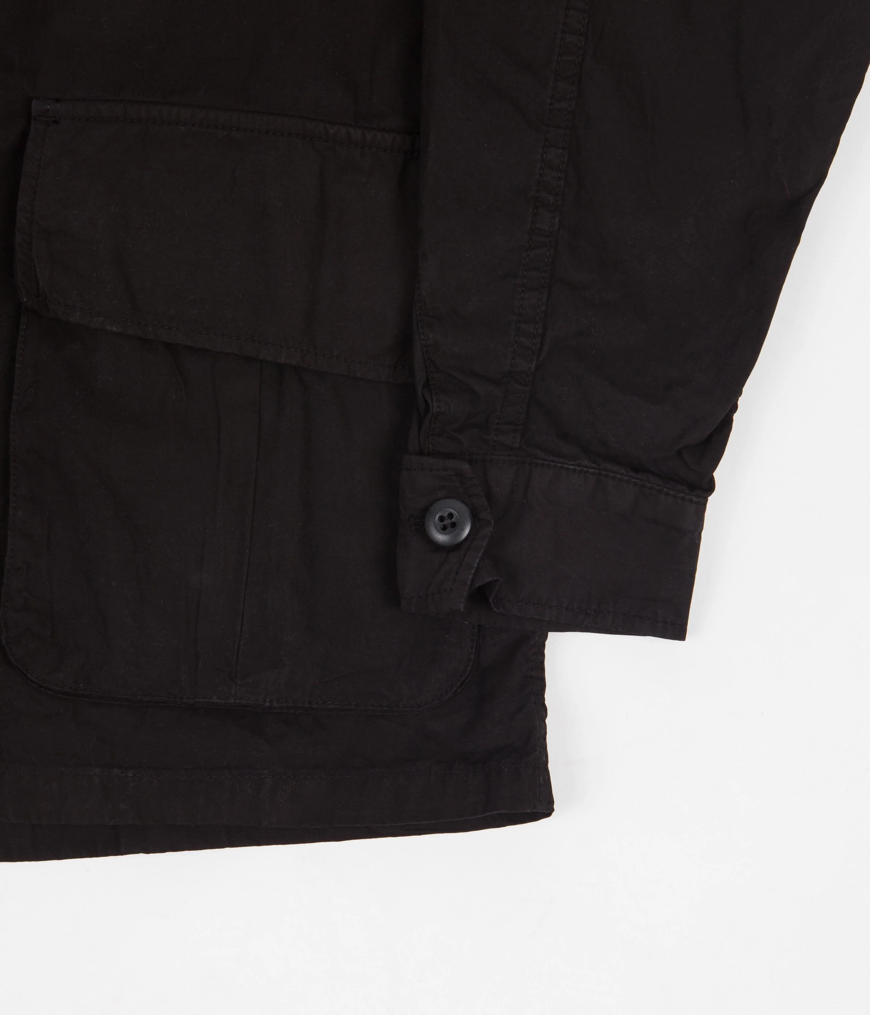 Stan Ray Tropical Jacket - Black Poplin - Image 2