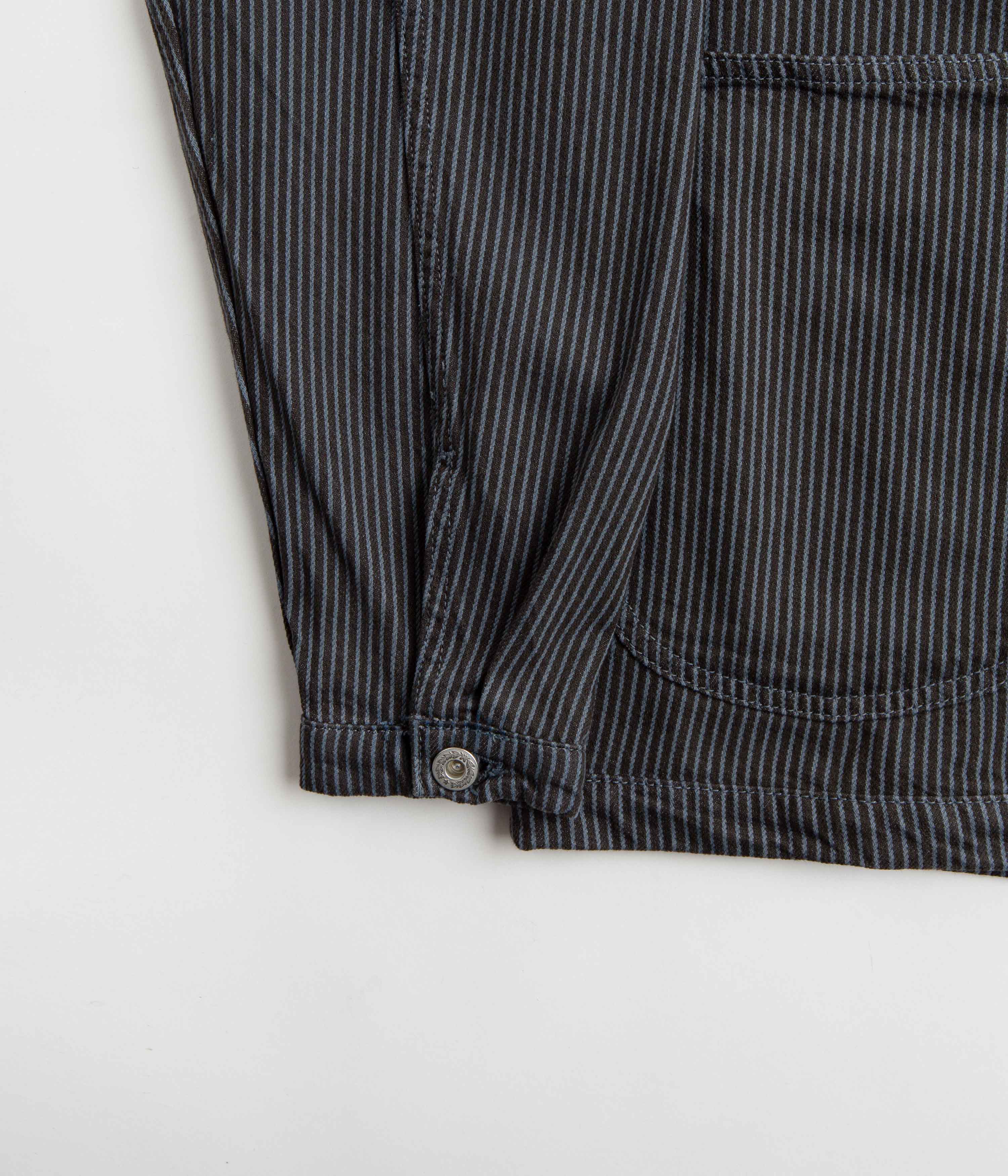 Stan Ray Unlined Coverall Jacket - Black Overdye Hickory - Image 2