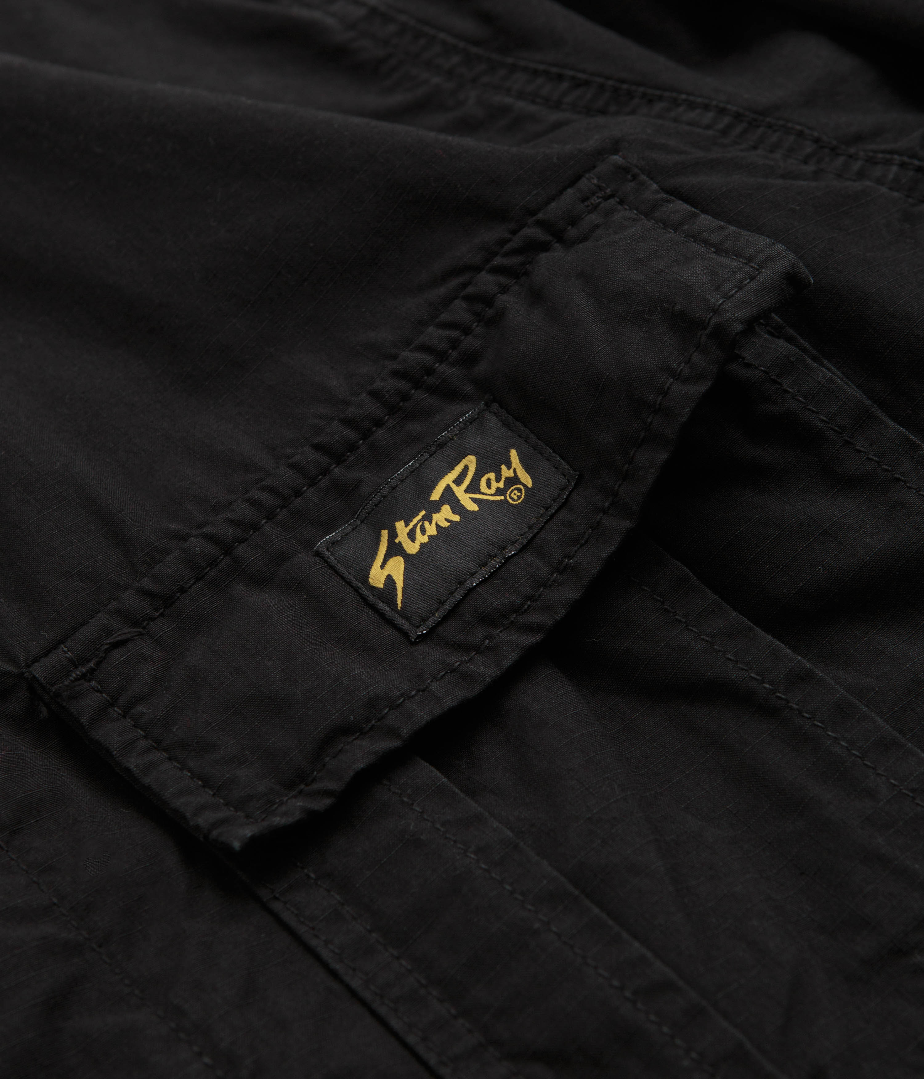 Stan Ray Utility Jacket - Black Ripstop - Image 3