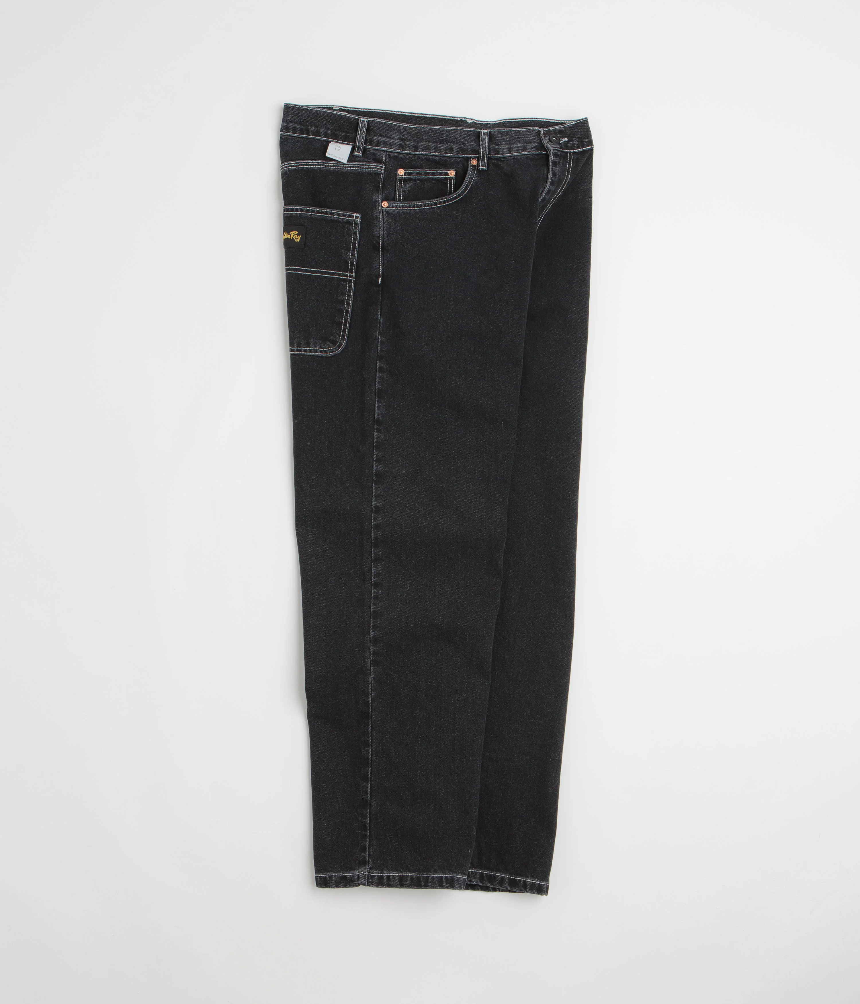 Stan Ray Wide 5 Pants - Black Stone Denim - Image 2