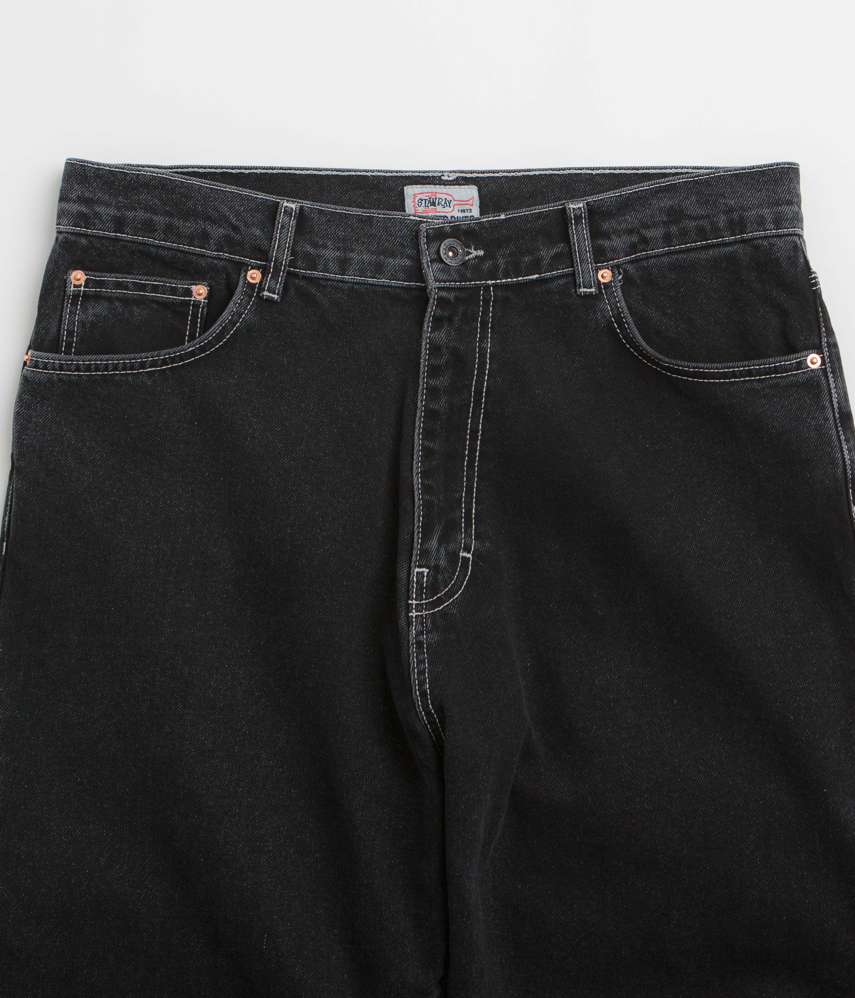 Stan Ray Wide 5 Pants - Black Stone Denim - Image 4