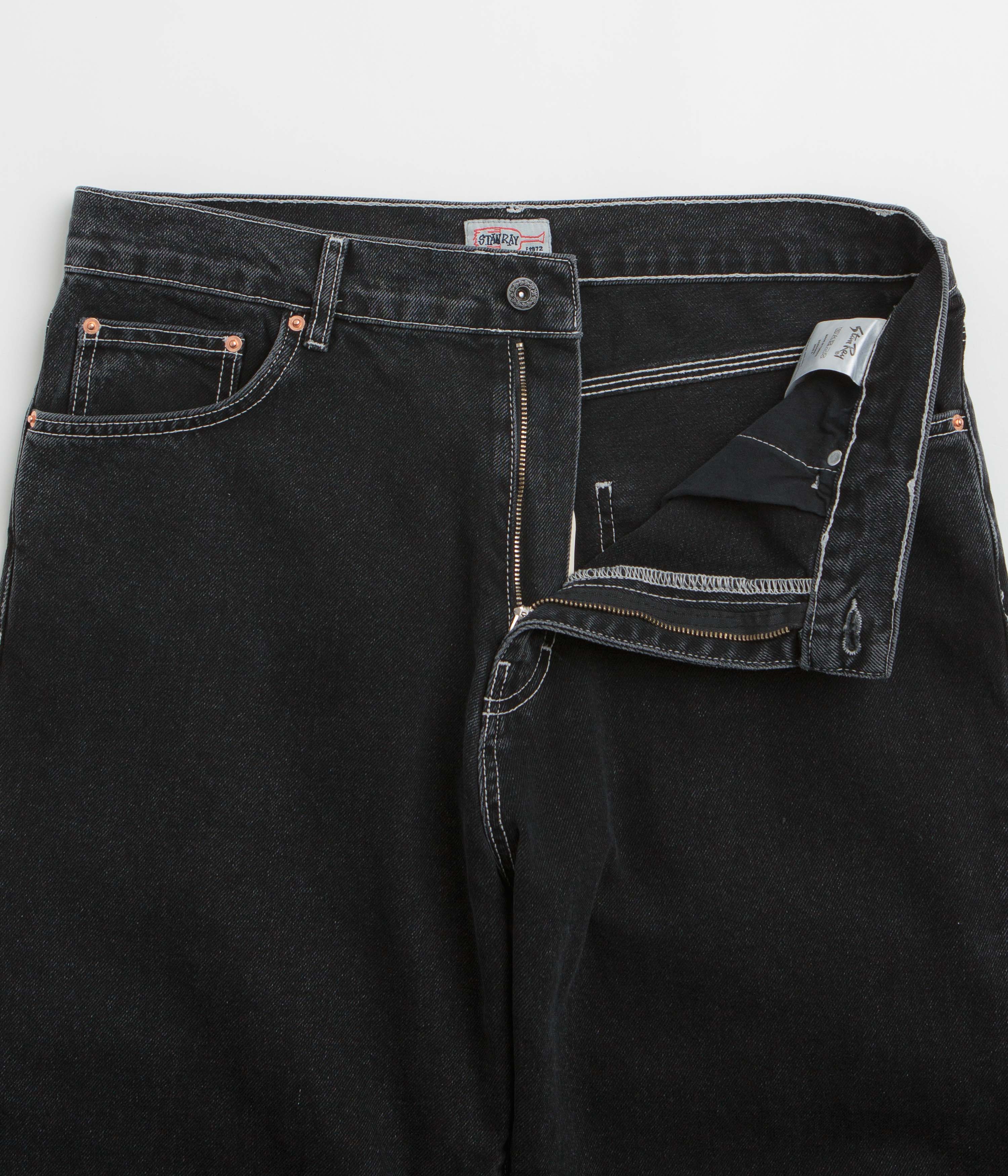 Stan Ray Wide 5 Pants - Black Stone Denim - Image 5