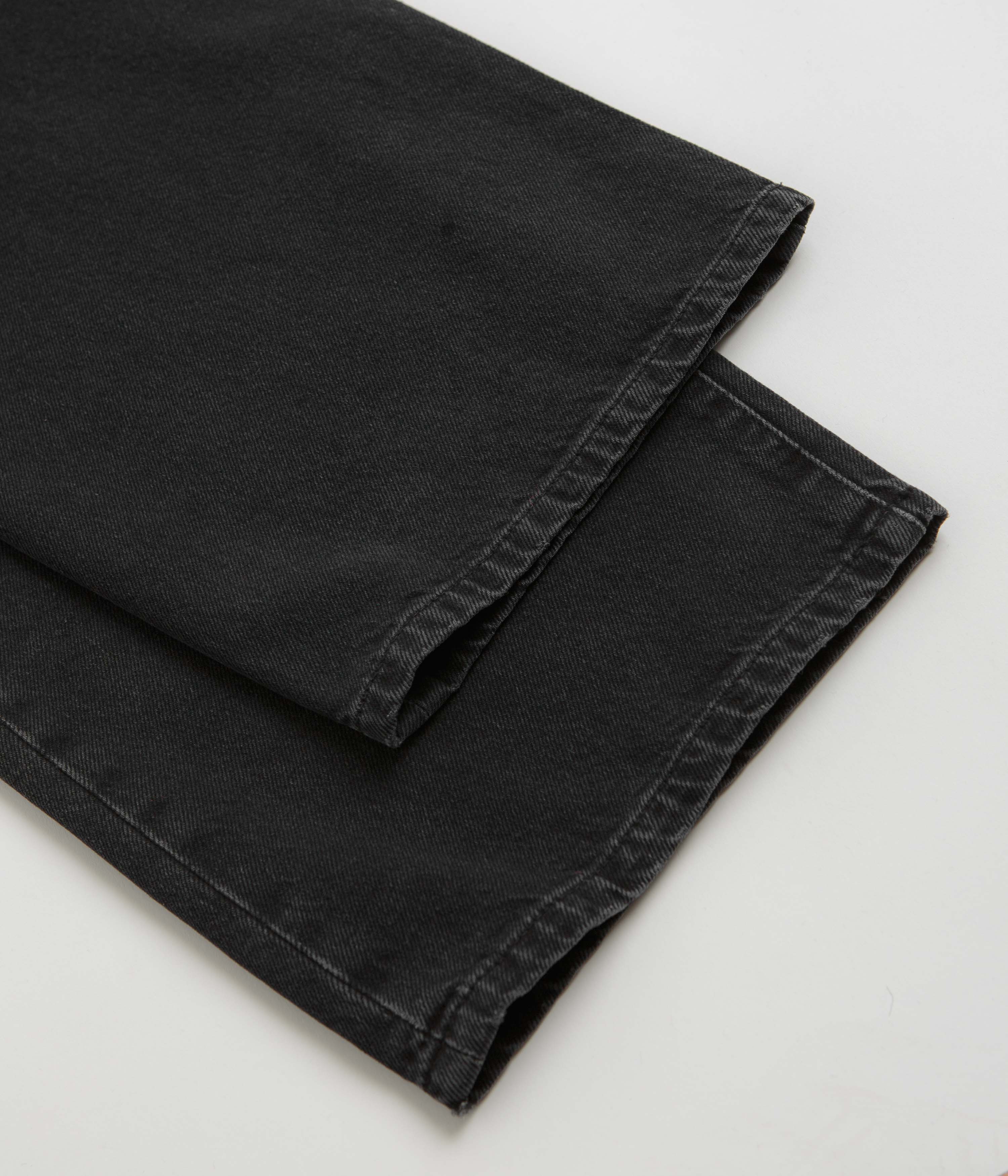 Stan Ray Wide 5 Pants - Stonewashed Black Denim - Image 8