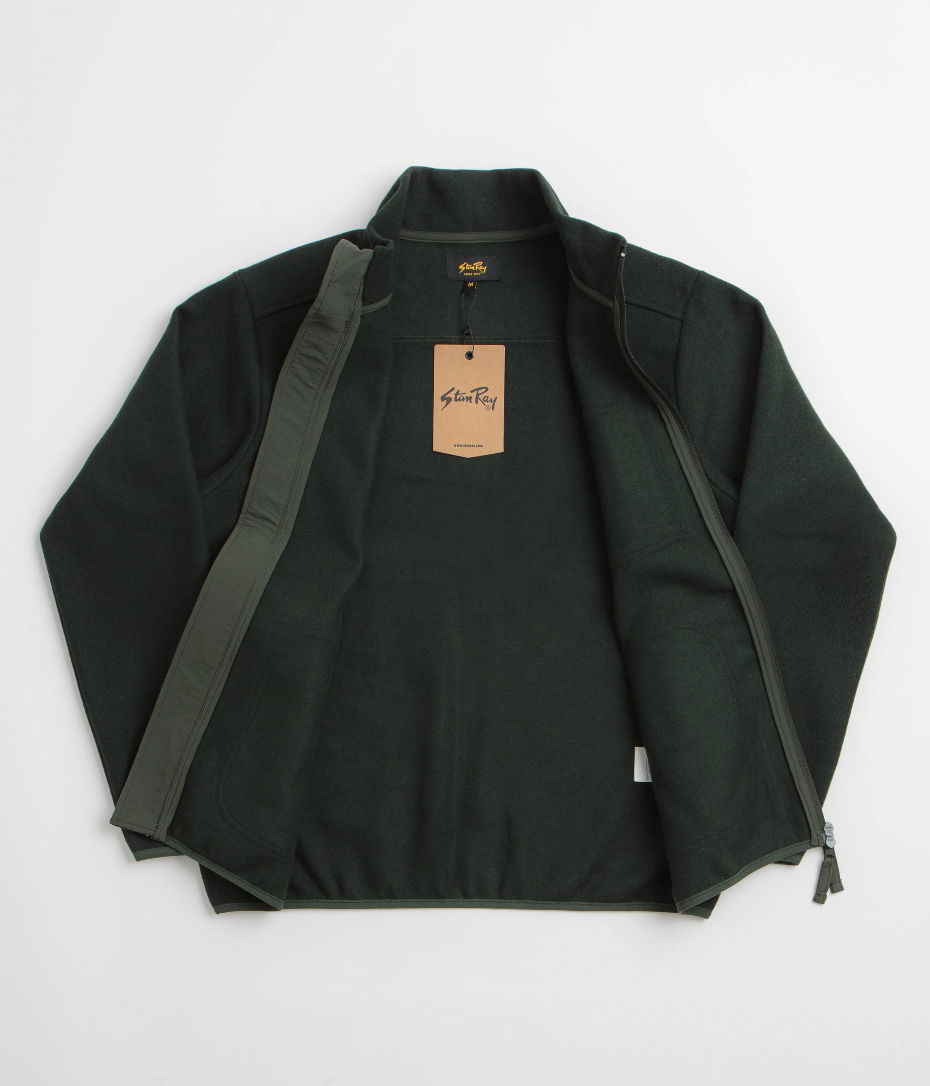 Stan Ray Wool Fleece Jacket - Botanical Green - Image 2