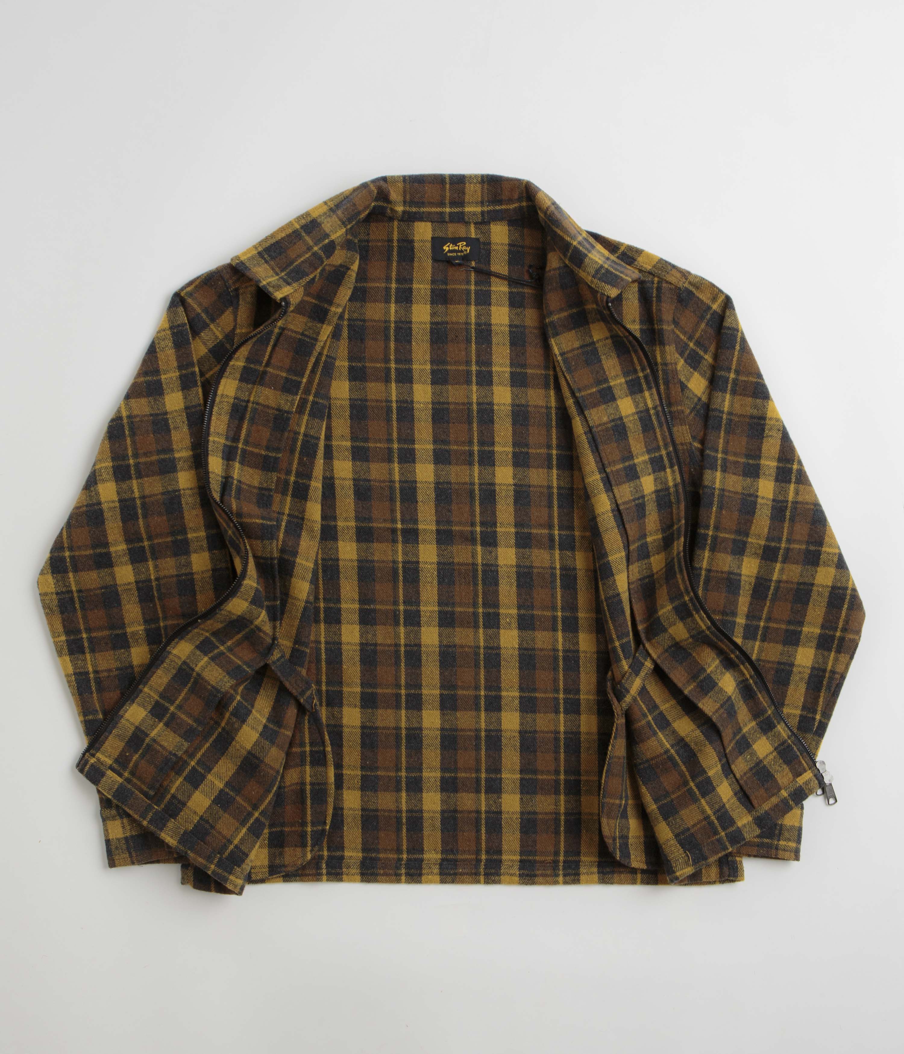 Stan Ray Zip Shirt - Acorn Plaid - Image 2