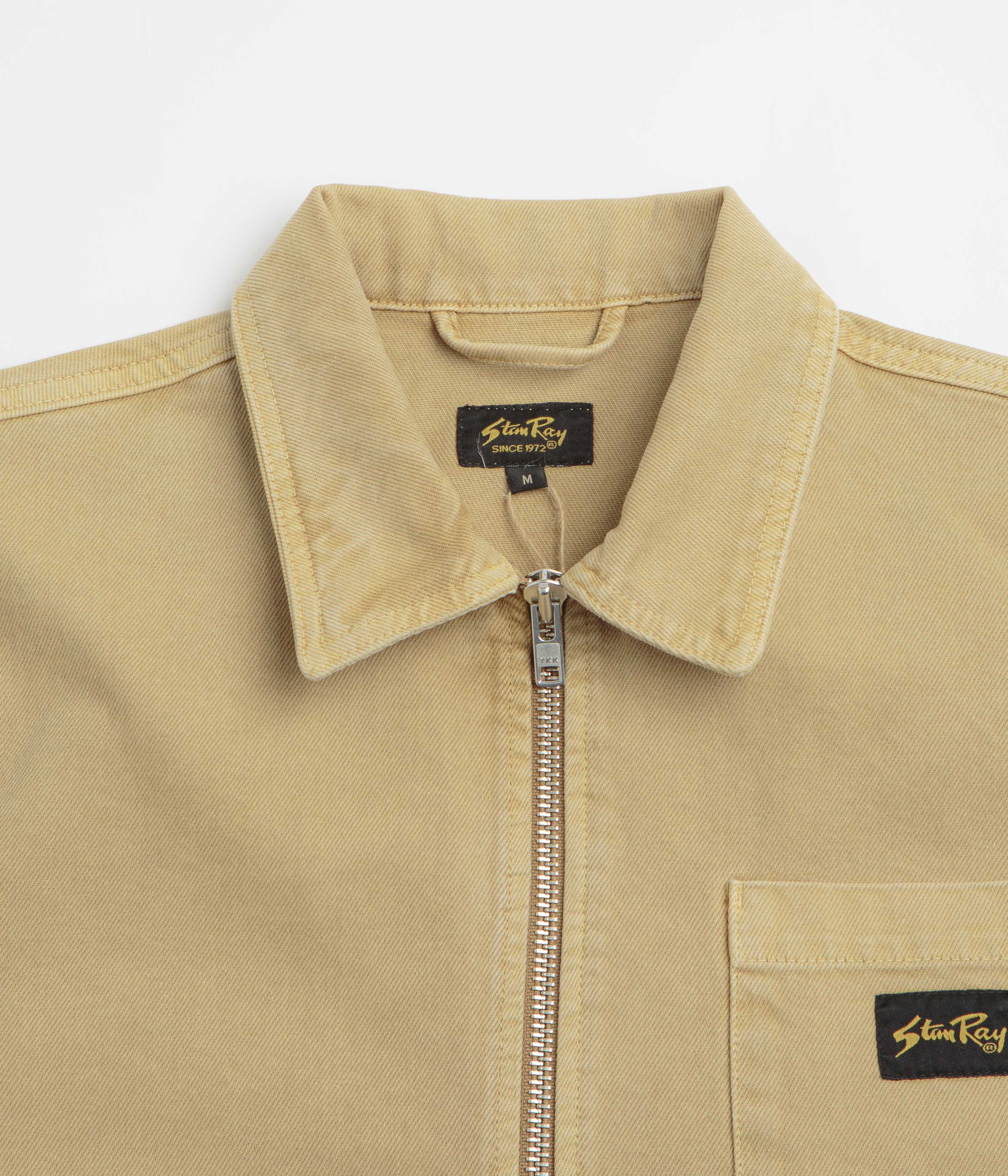 Stan Ray Zip Shirt - Apple Cinnamon Twill - Image 4