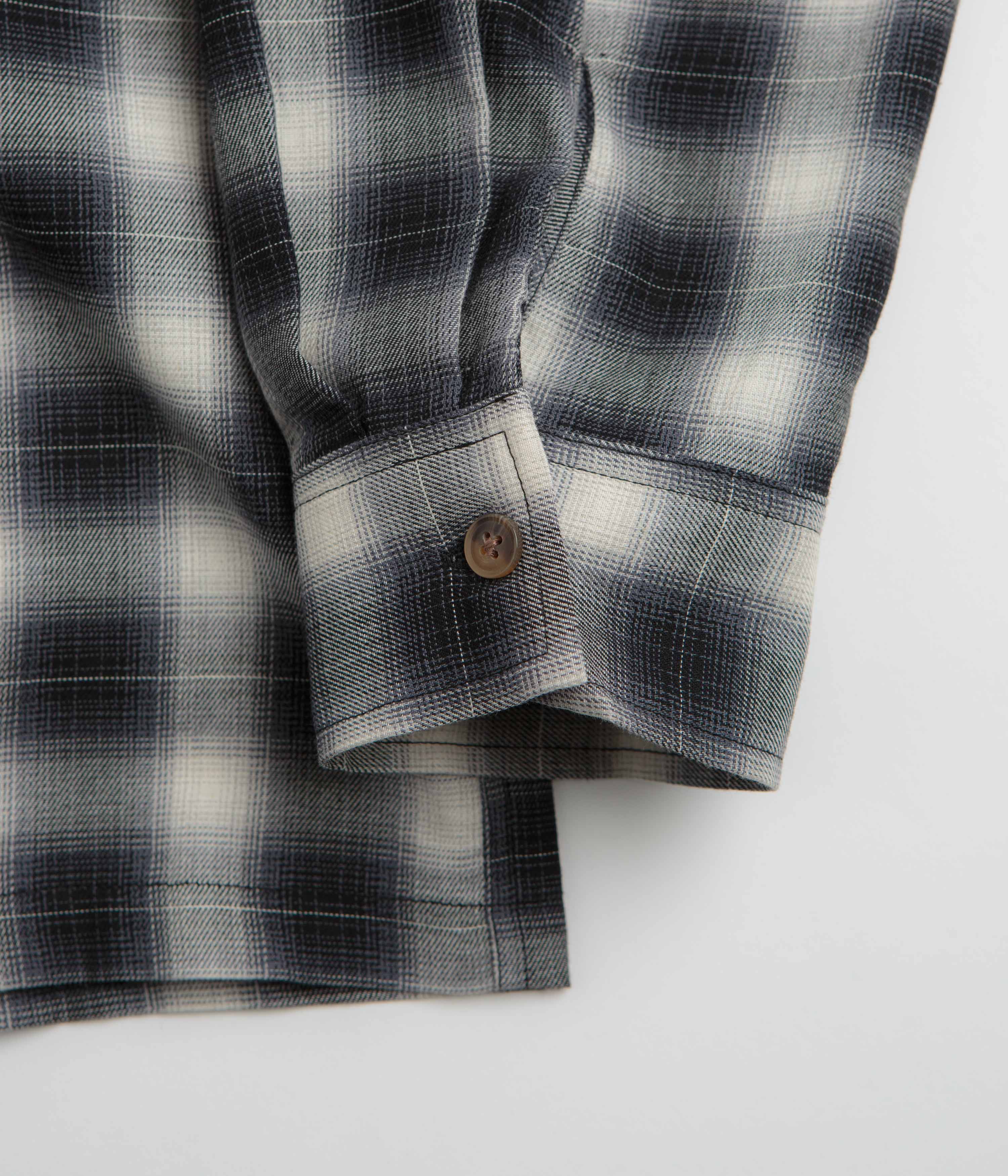 Stan Ray Zip Shirt - Black Check - Image 6