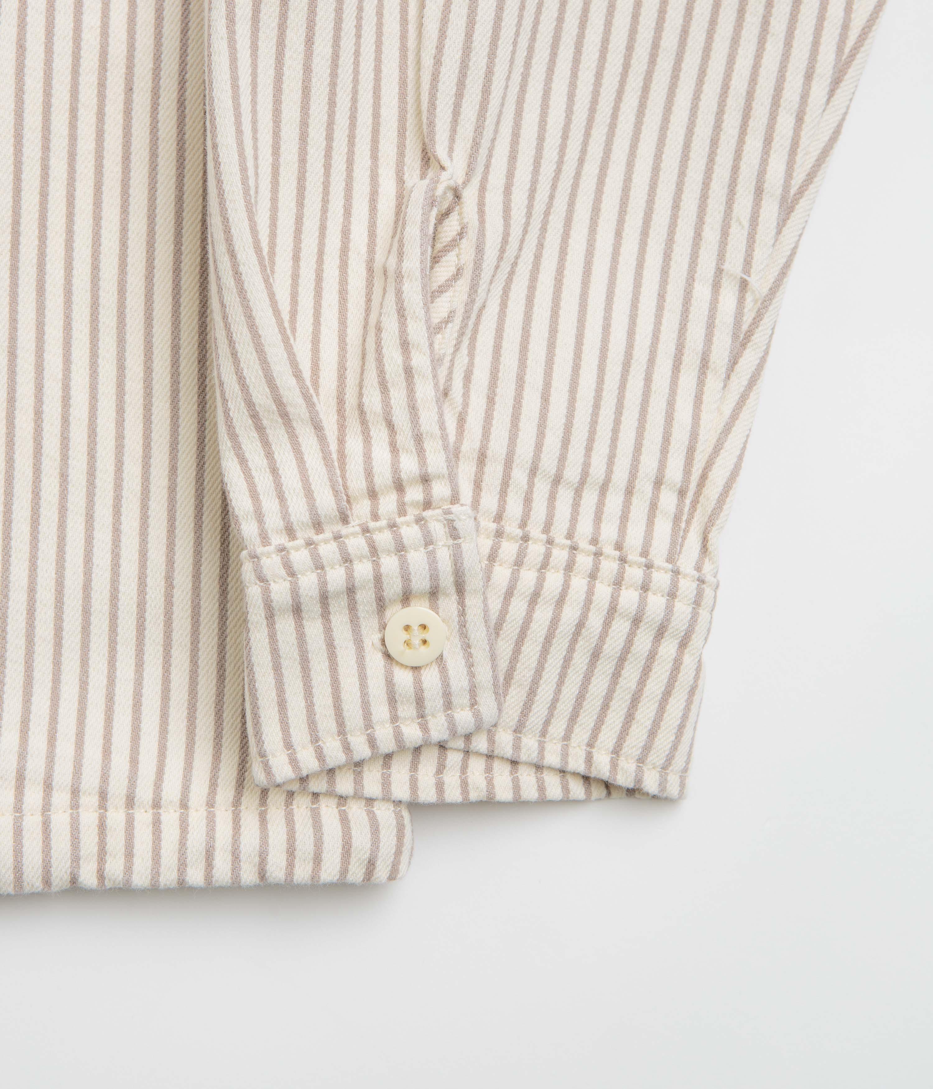 Stan Ray Zip Shirt - Peyote Hickory - Image 6