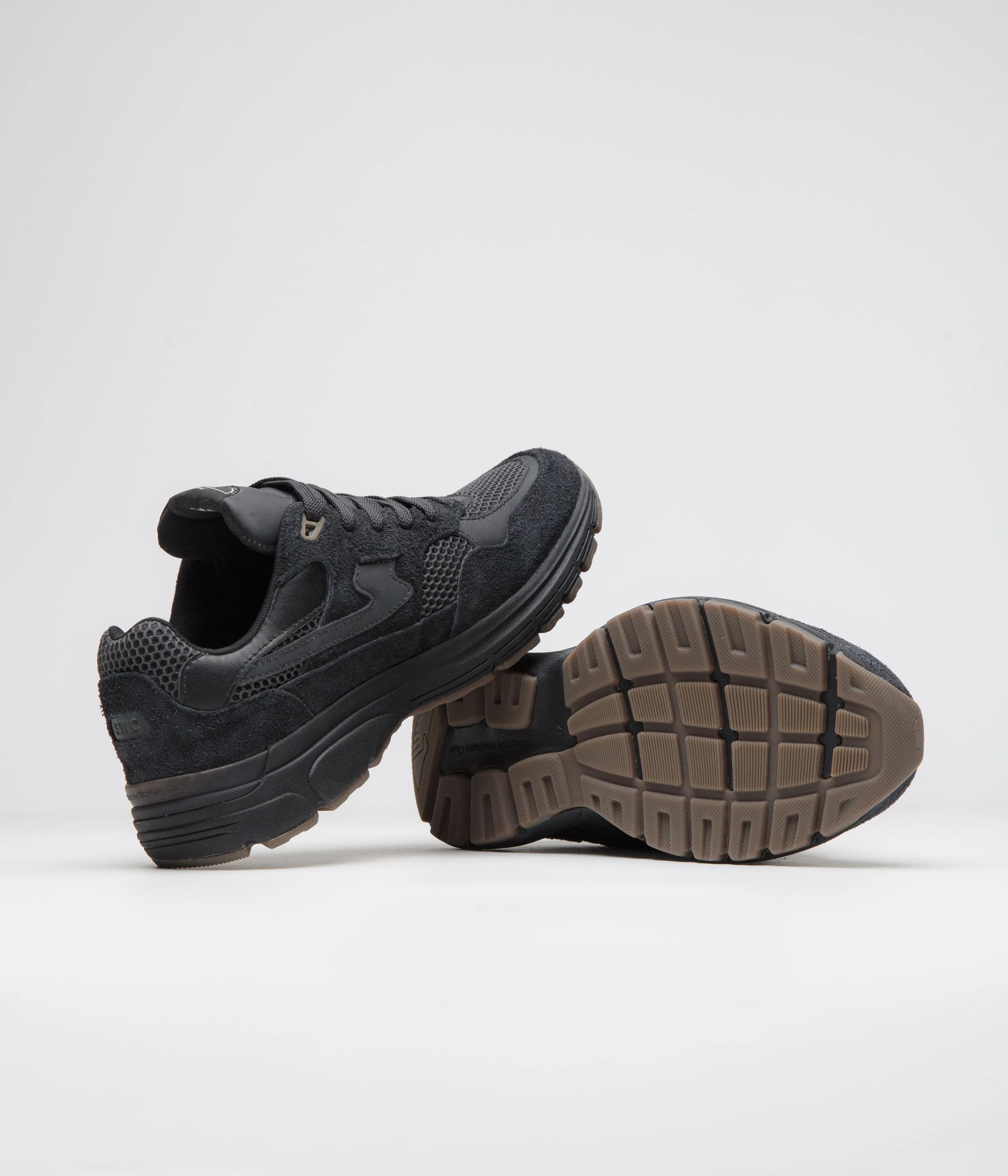 Stepney Workers Club Amiel S-Strike Geo-Merged Shoes - Tech Black - Image 5