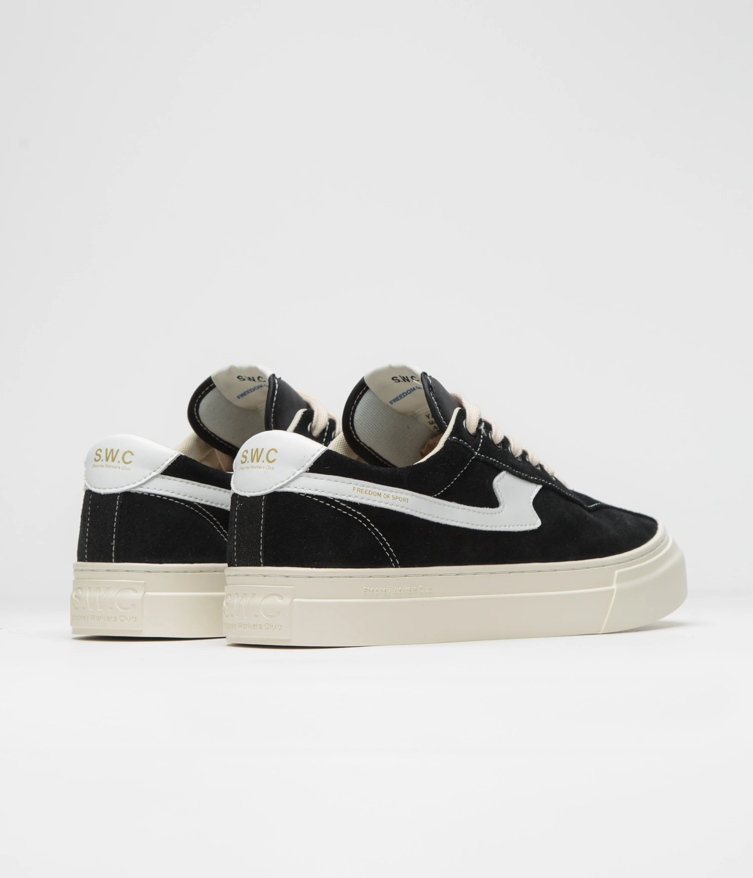 Stepney Workers Club Dellow S-Strike Cup Shoes - Black / White - Image 4