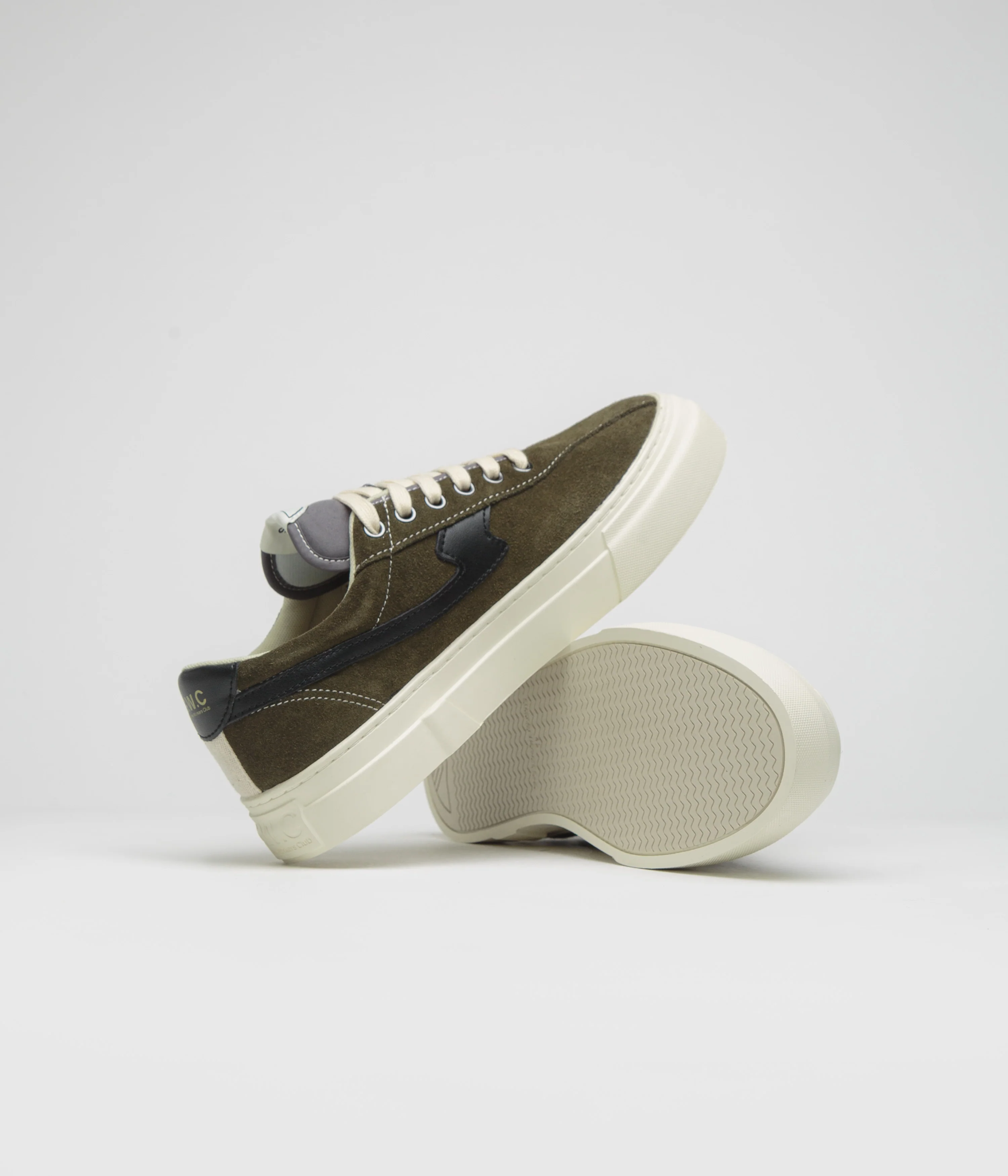 Stepney Workers Club Dellow S-Strike Cup Suede Shoes - Woodland - Image 5